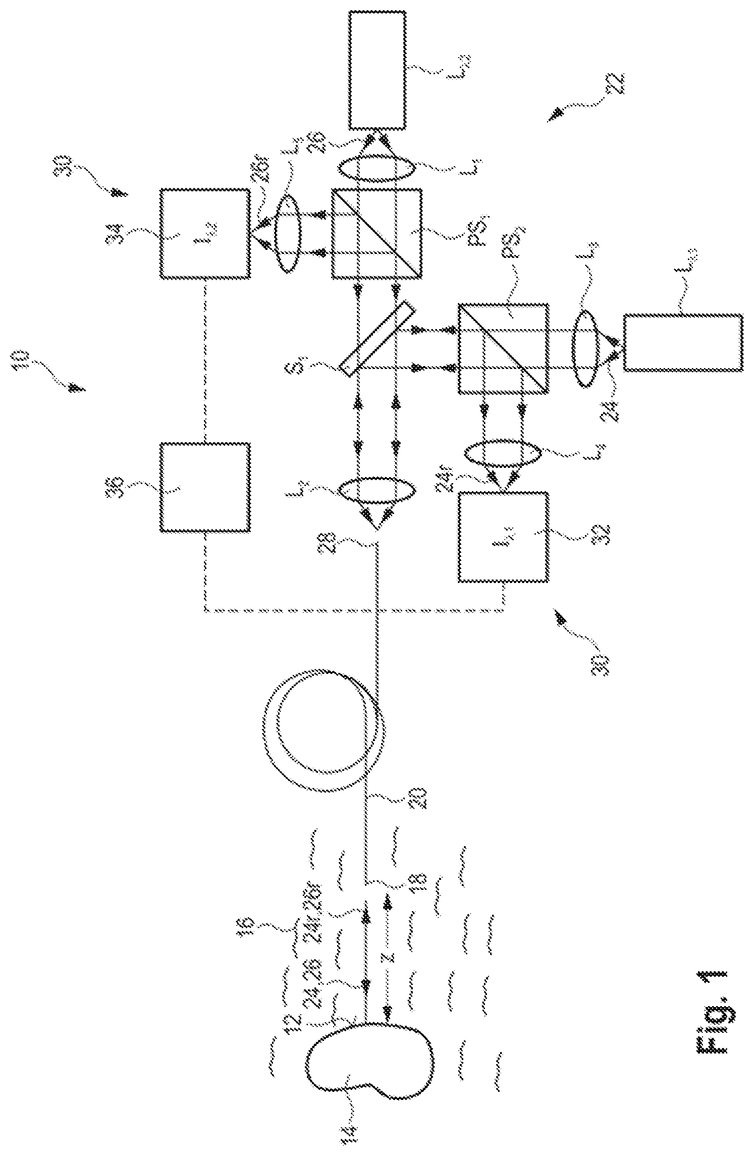 Patent US12569298 — Distance measuring method and device as well as laser lithotripsy device — Figure 1