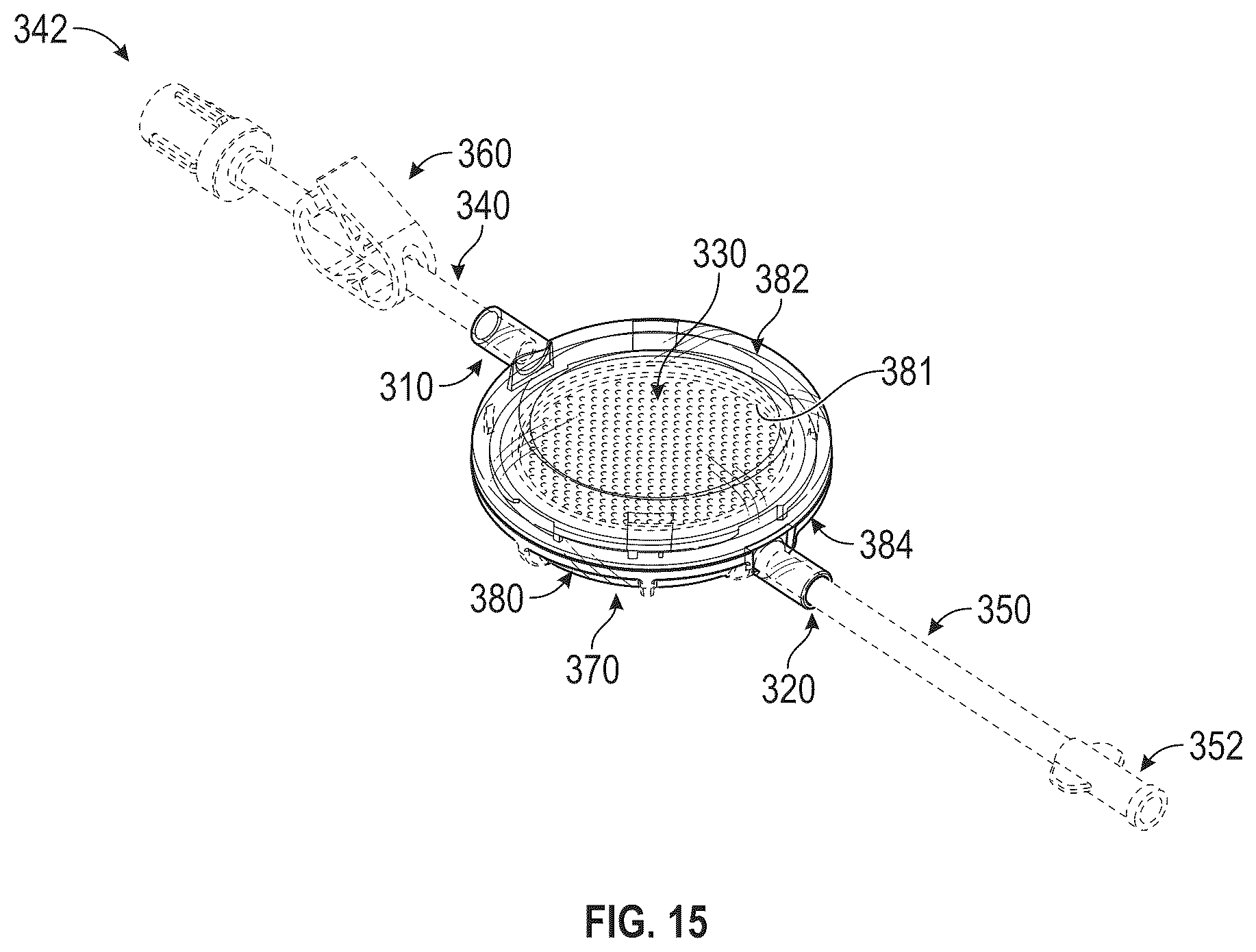 Patent US12569308 Figure 15 – User interface for rotational device movement