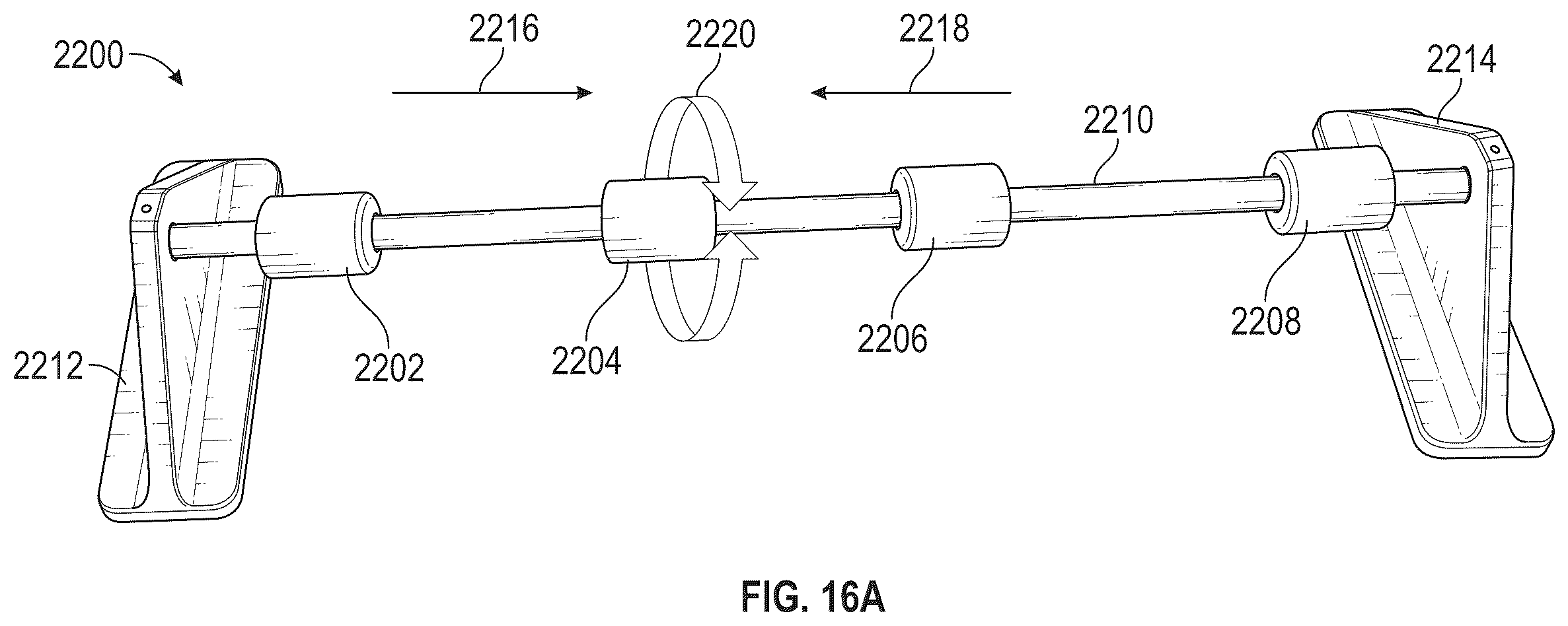 Patent US12569308 Figure 16 – User interface for rotational device movement