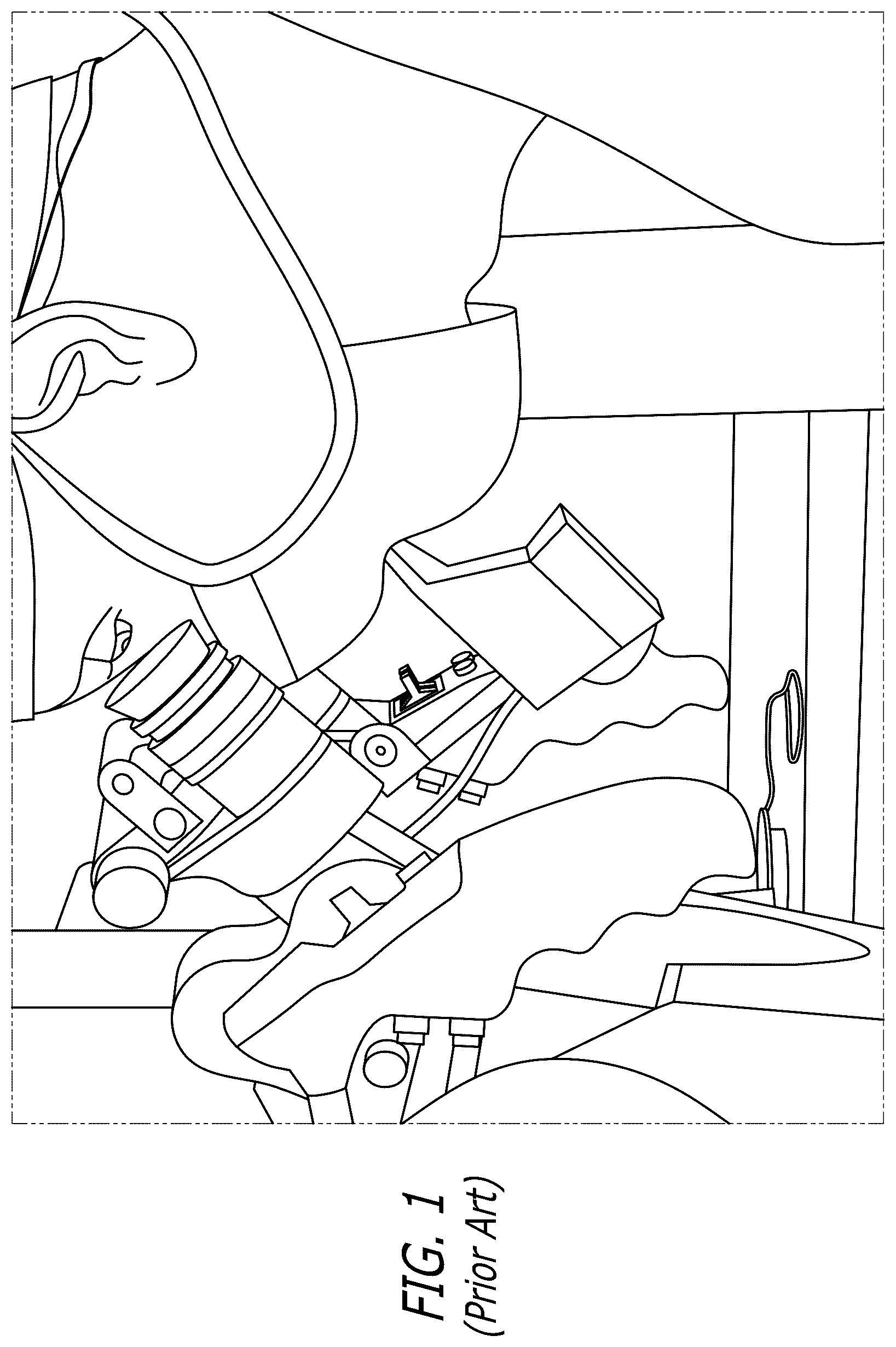 Patent US12569313 Figure 1 – Hands-free controller for surgical microscope