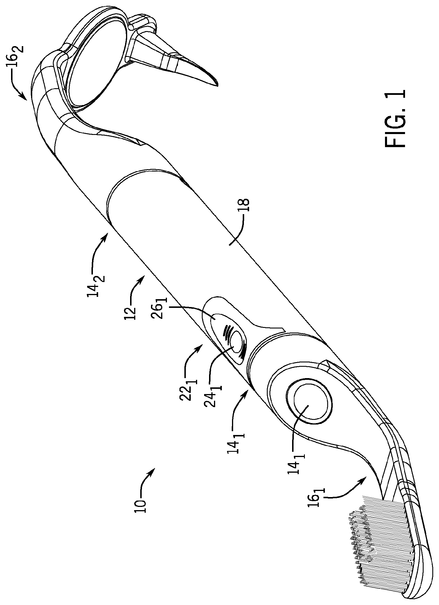 Patent US12569322 — Flosser attachment for dental tool — Figure 1