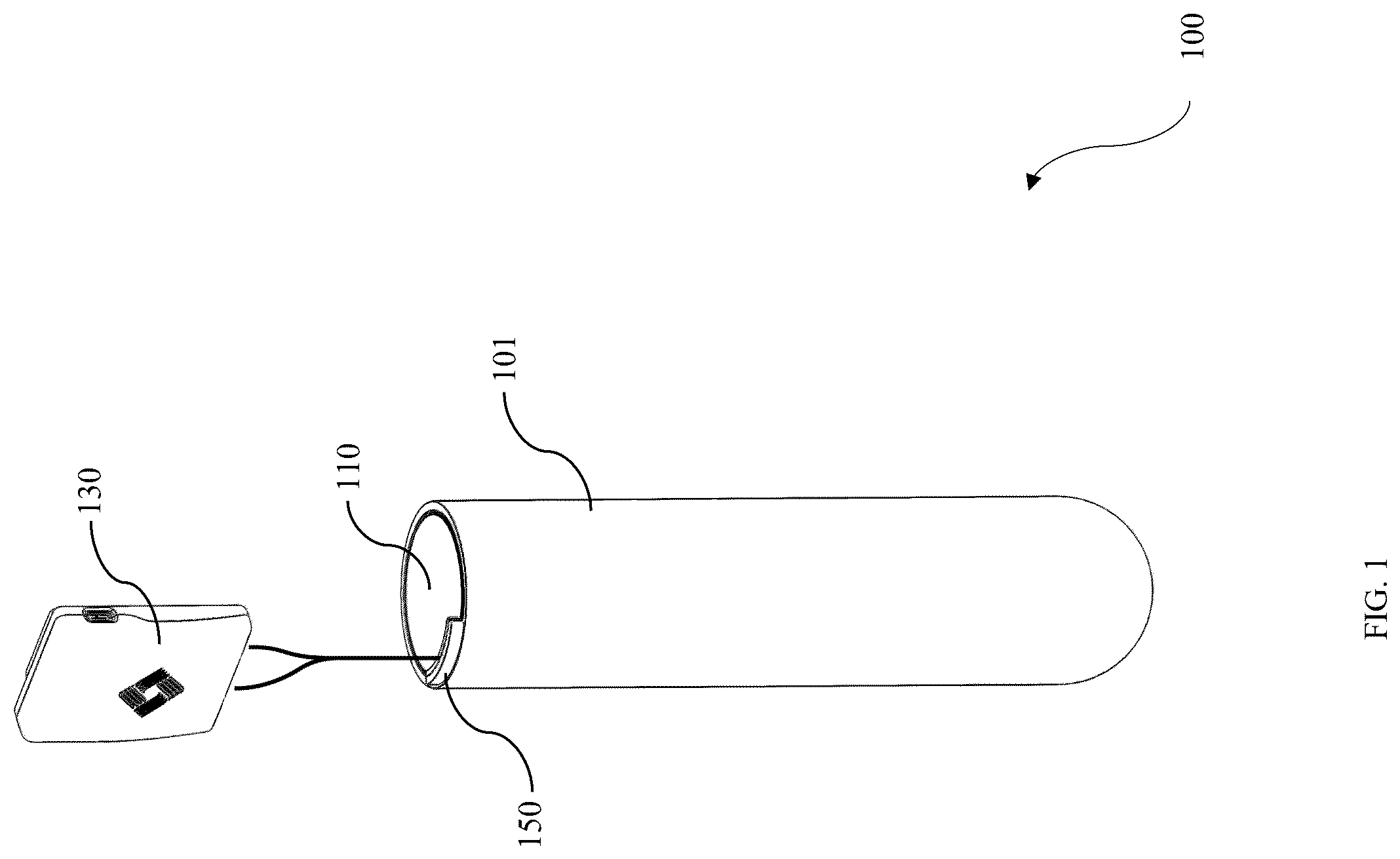 Patent US12569359 — System for residual limbs of amputees — Figure 1