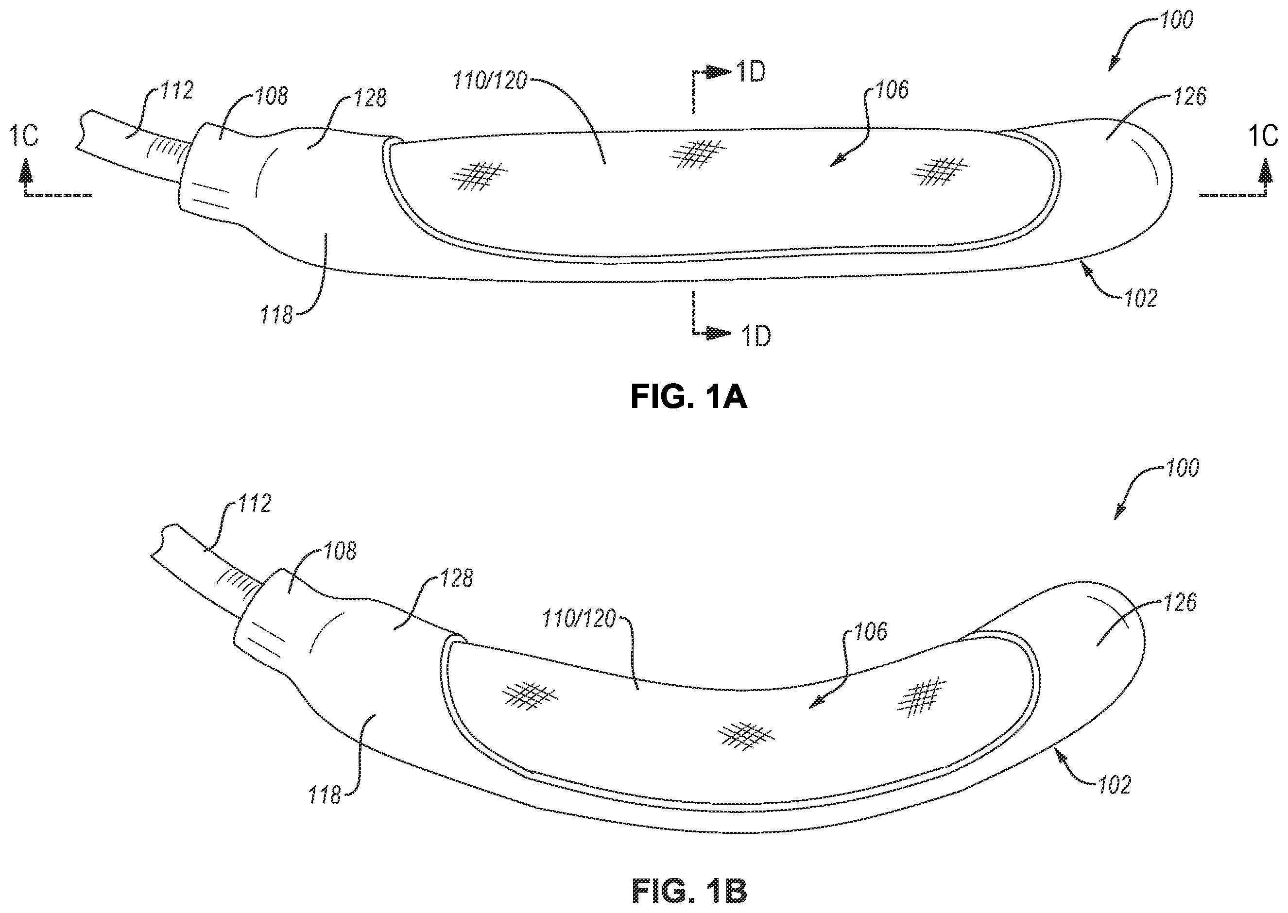 Patent US12569365 — Fluid collection assemblies including at least one shape memory material disposed in the conduit — Figure 1
