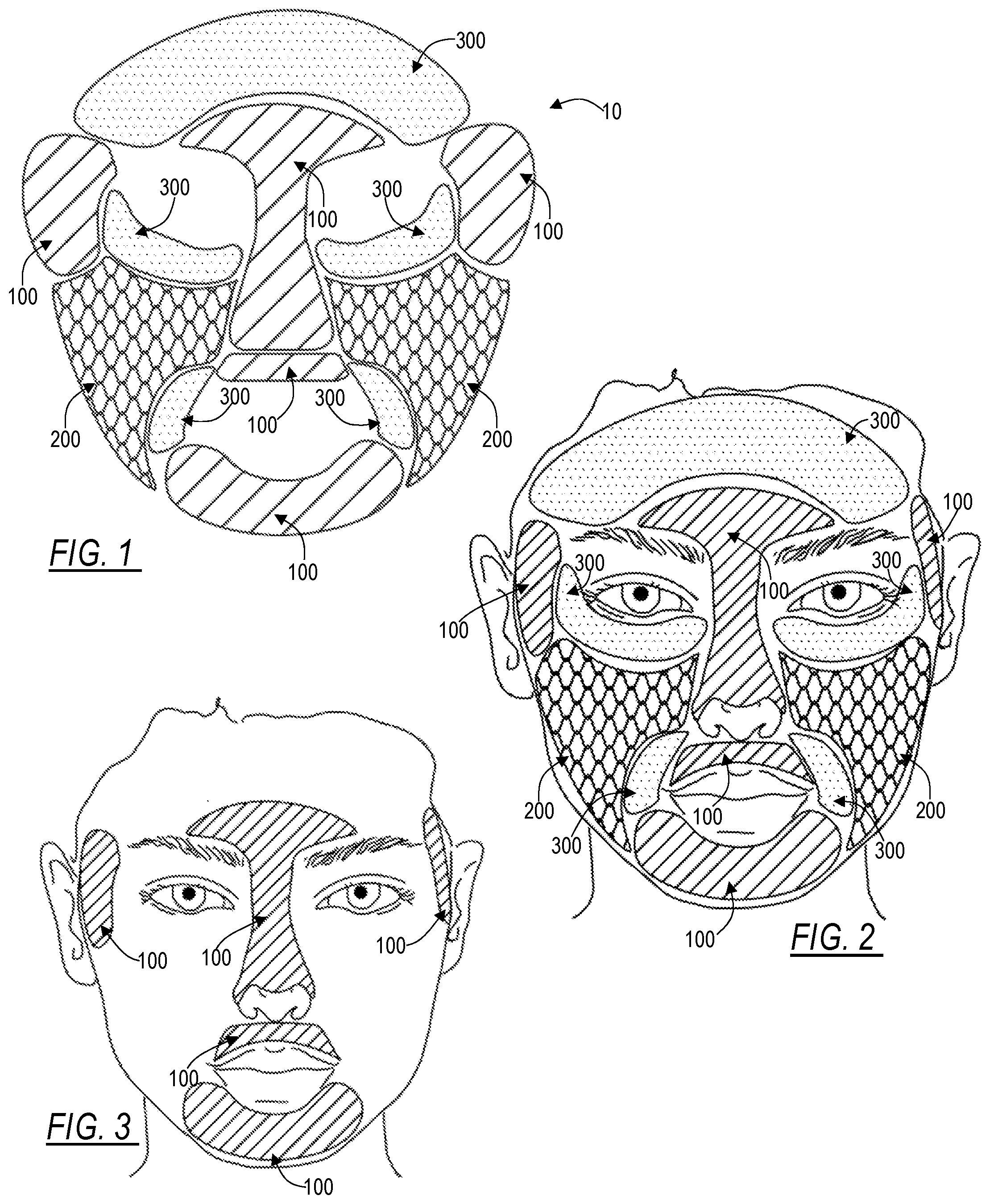 Patent US12569413 — Multifunctional facial patch product — Figure 1