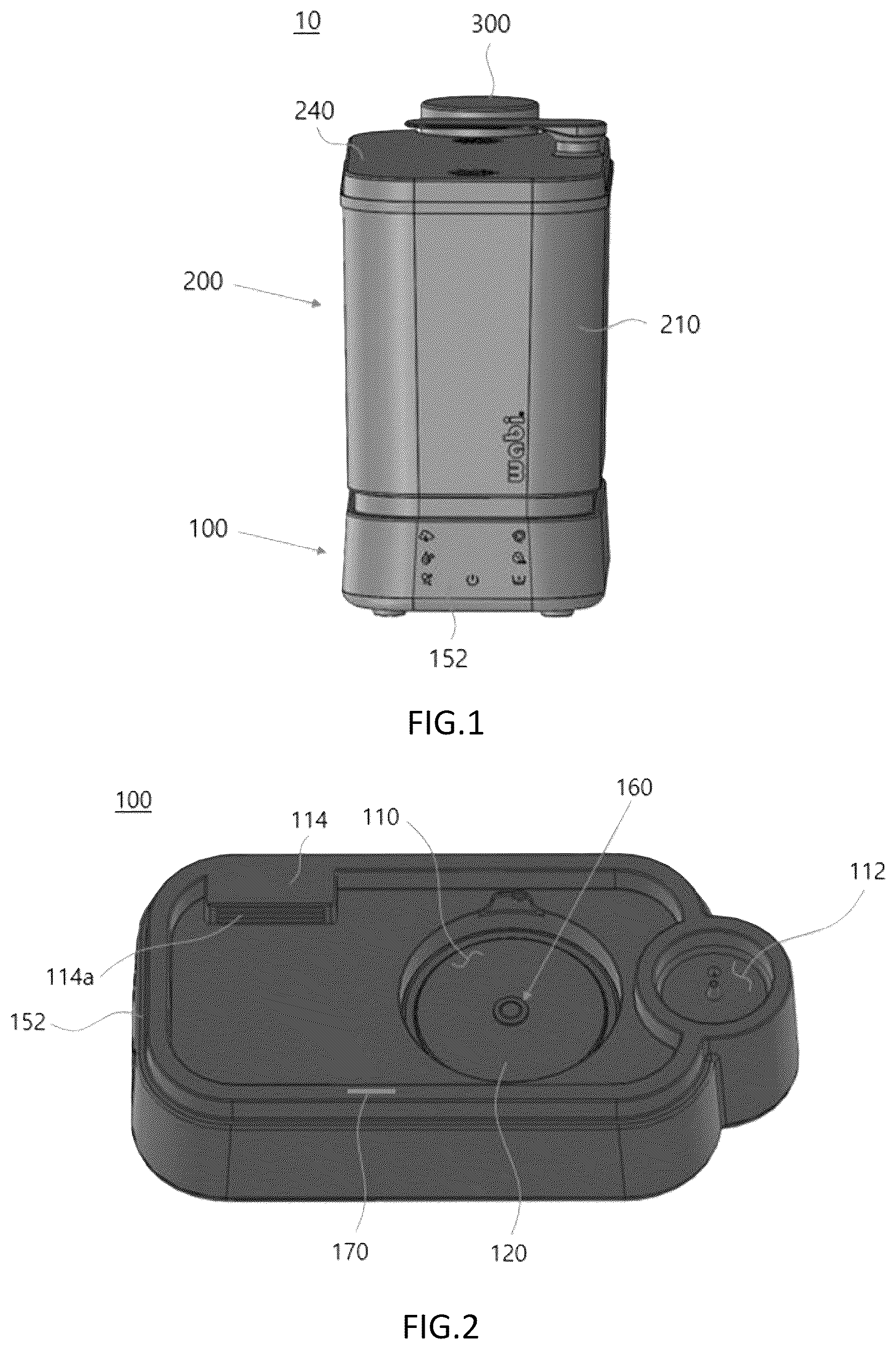 Patent US12569580 — UV steam sterilizer — Figure 1