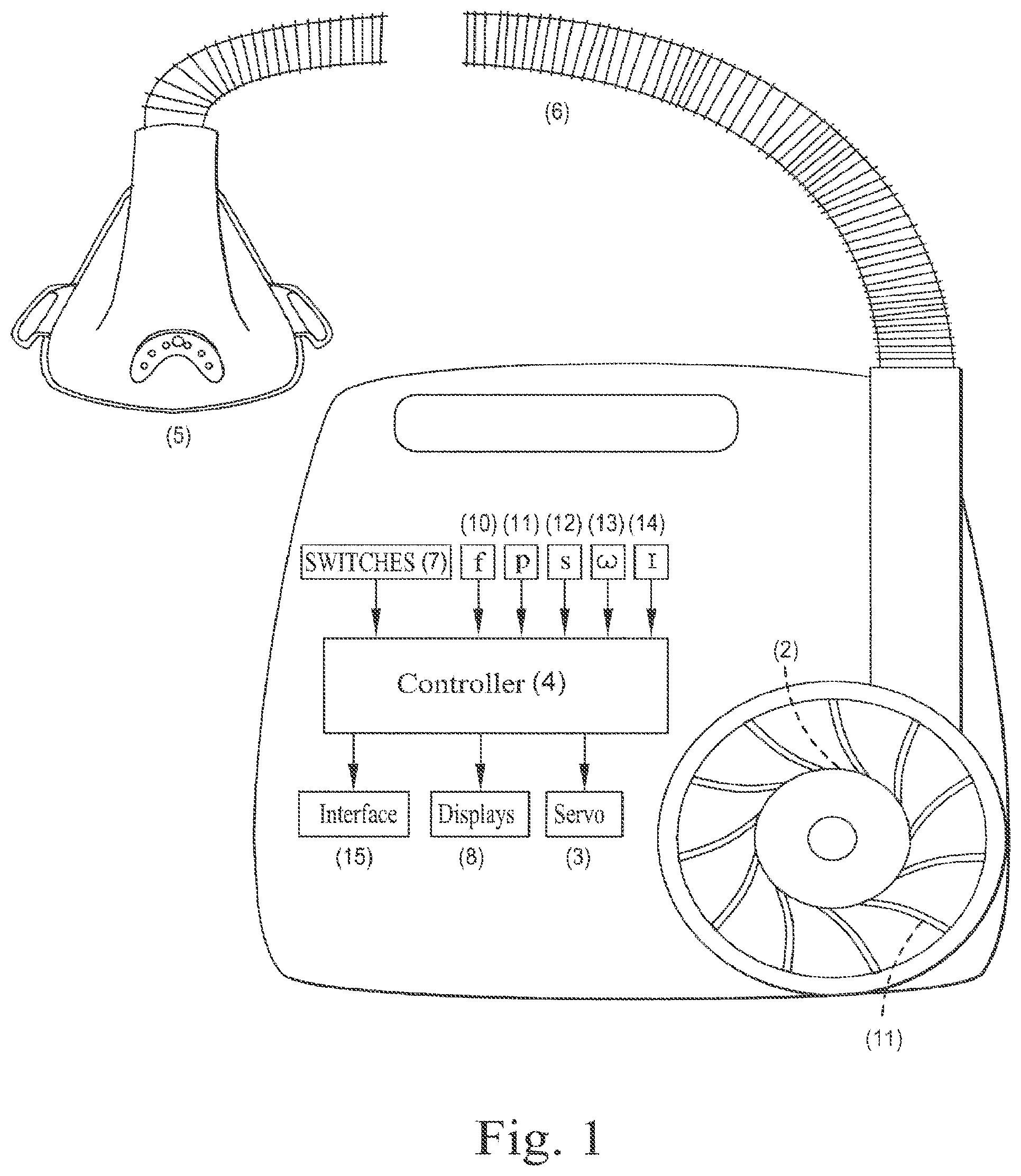 Patent US12569634 Figure 1 – Systems and/or methods for guiding transitions between therapy modes in connection with treatment and/or diagnosis of sleep-disordered breathing