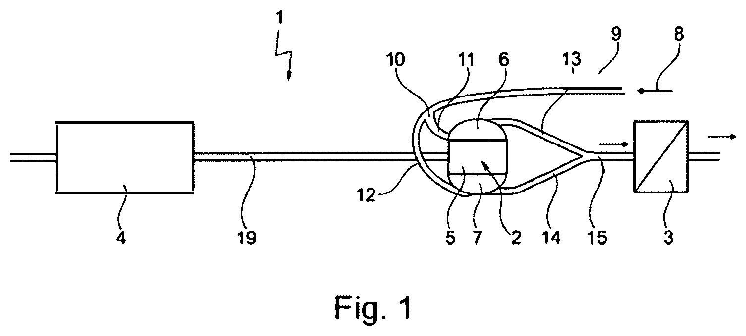 Patent US12569665 — Extracorporeal blood pump, heart-lung machine, method for operating an extracorporeal blood pump, and method for operating a heart-lung machine — Figure 1
