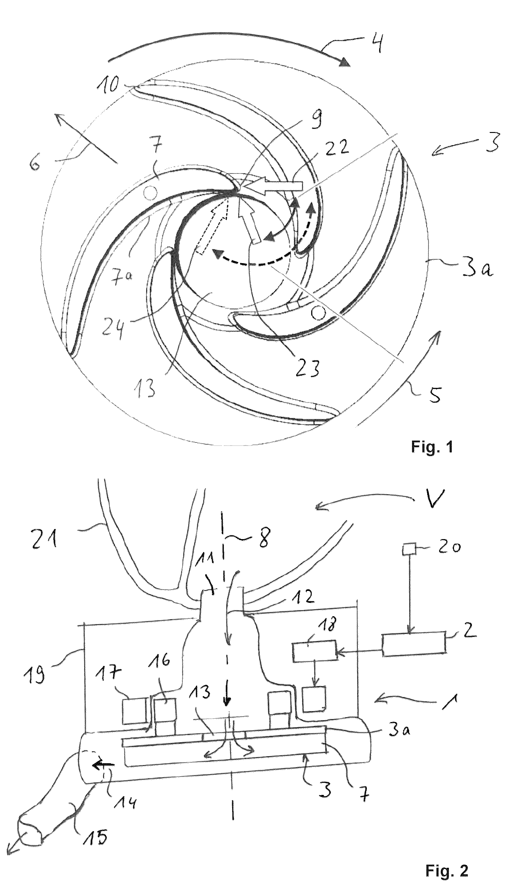 Patent US12569667 — Control unit for operating a blood pump in different conveying modes — Figure 1