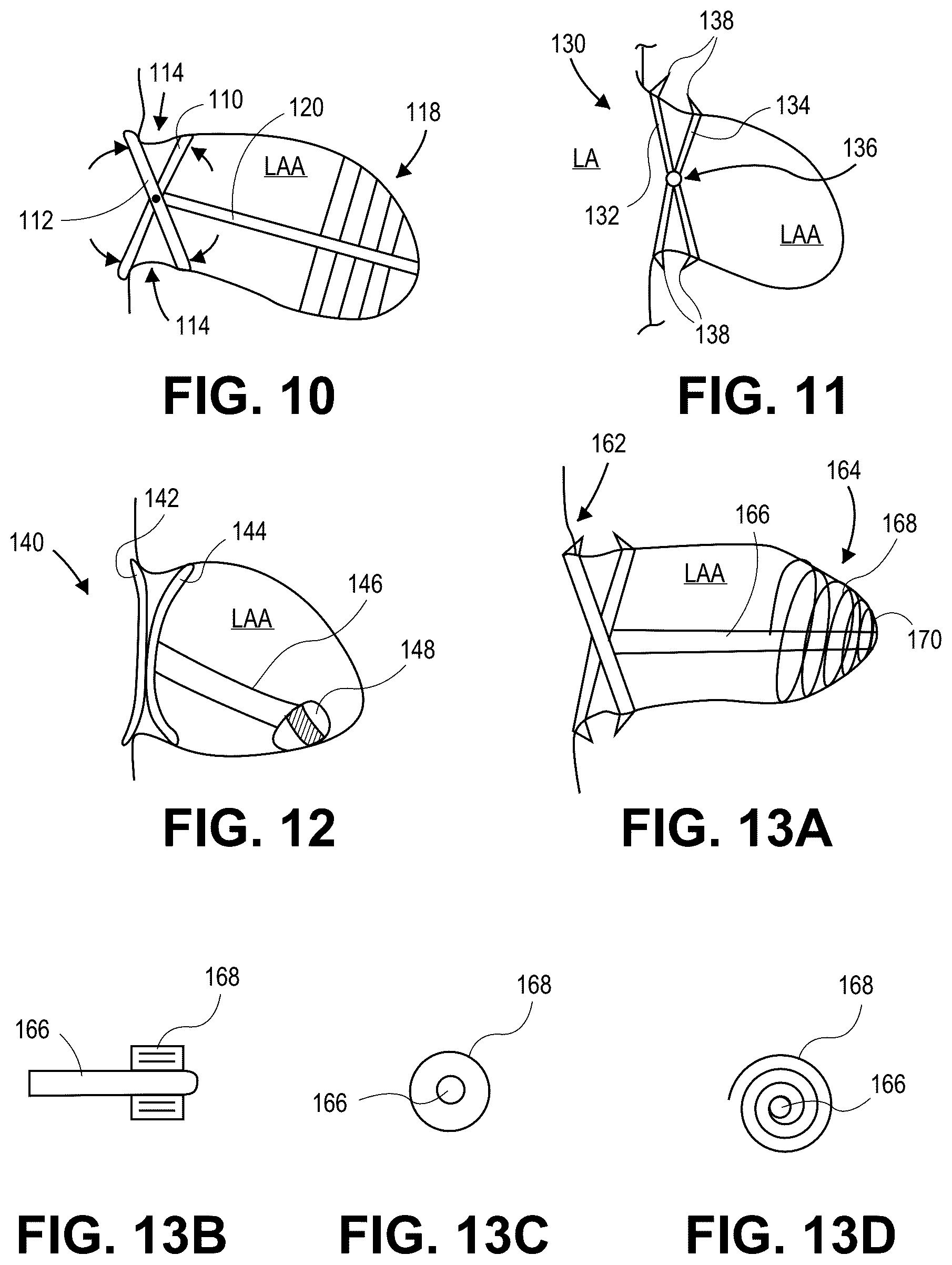 Patent US12569691 Figure 4 – Atrial appendage occlusion and arrhythmia tratment