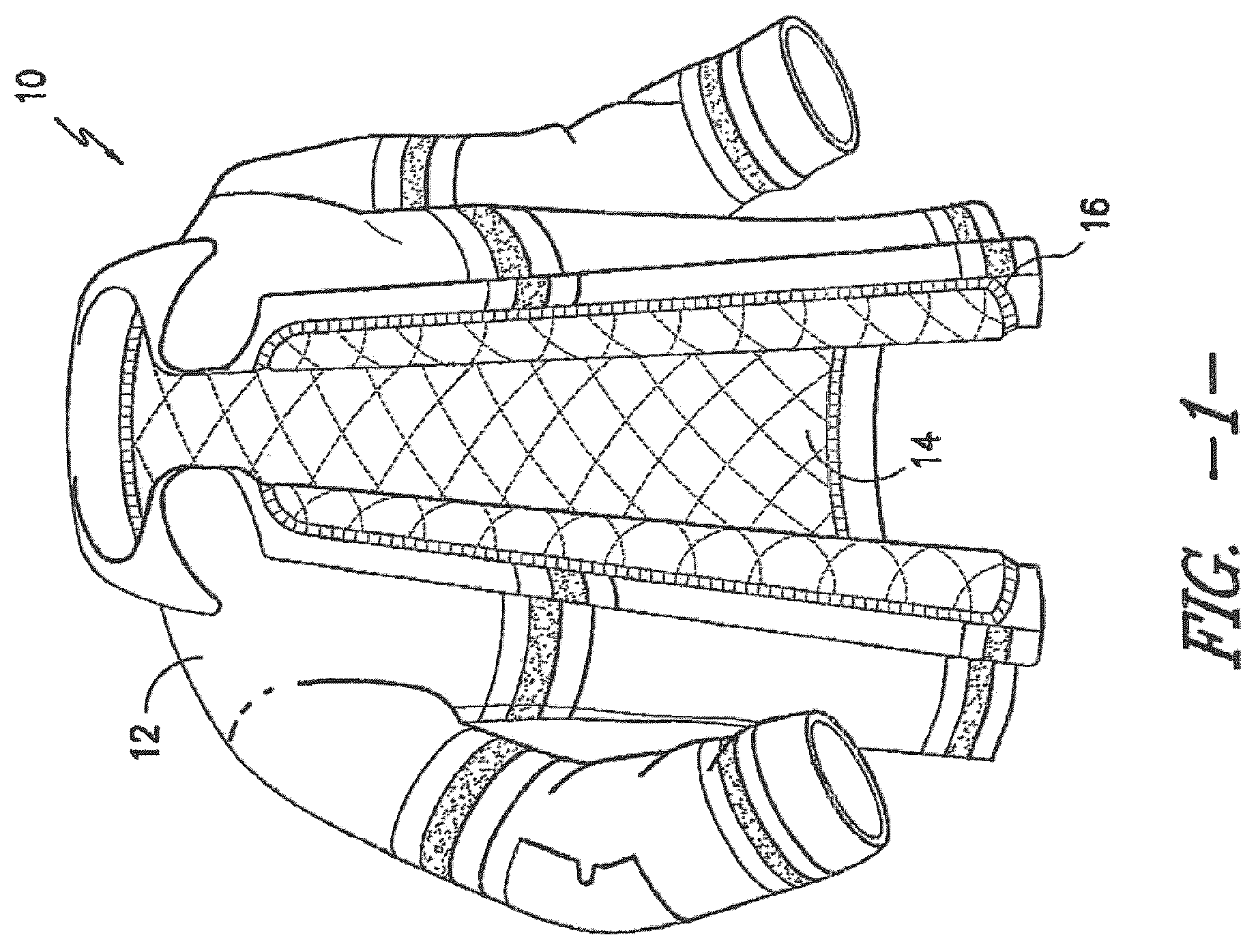 Patent US12569704 — Water resistant protective garment — Figure 1