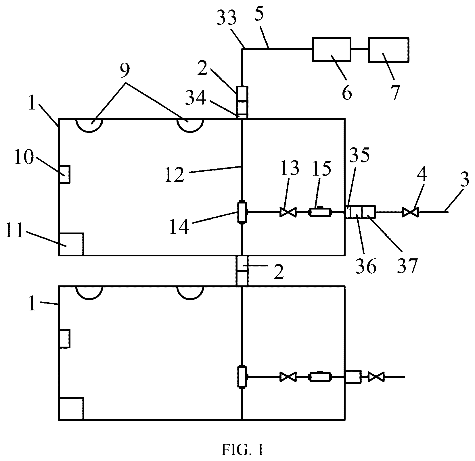 Patent US12569707 — Special container for battery transport — Figure 1