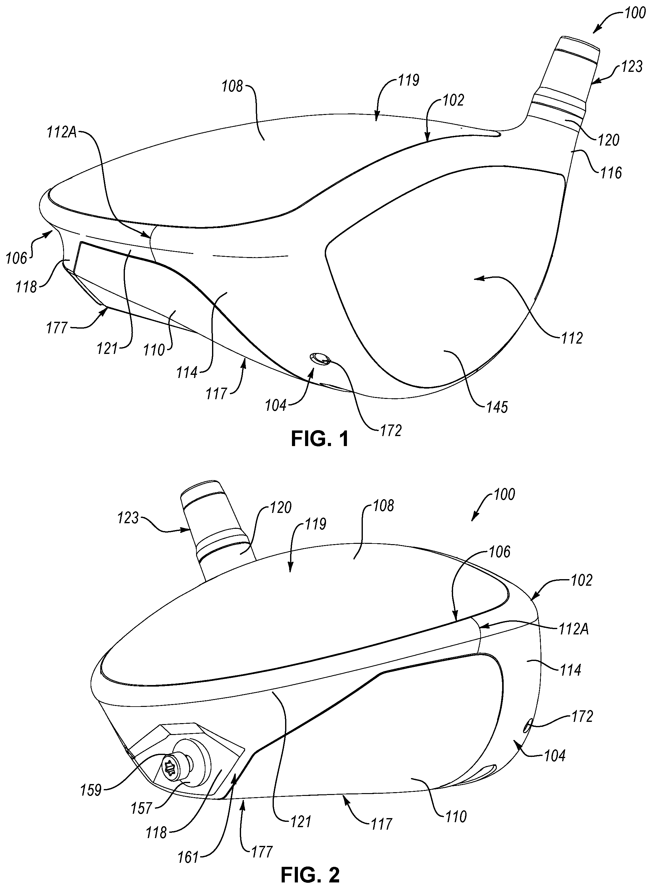 Patent US12569727 — Multi-piece golf club head — Figure 1