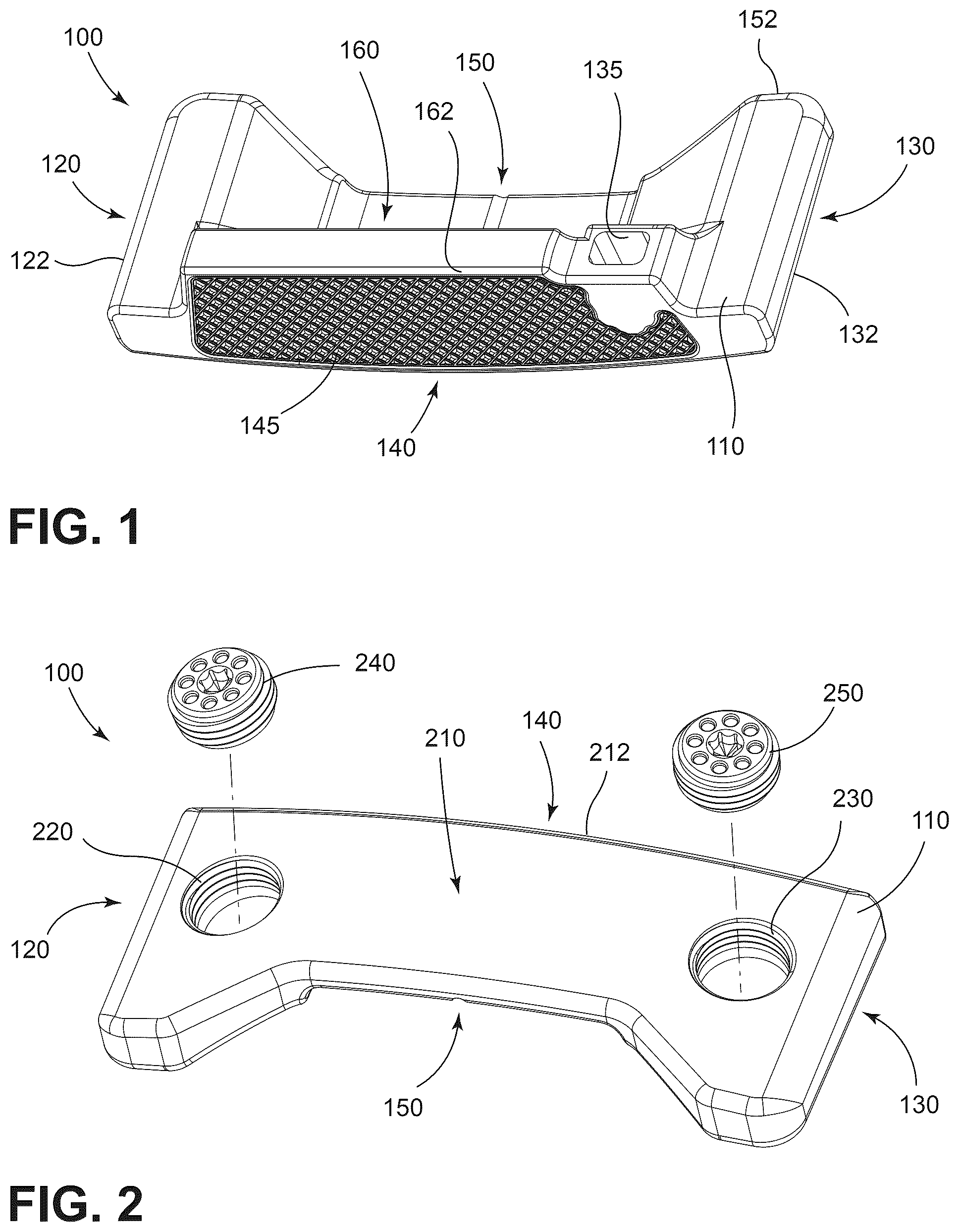 Patent US12569732 — Golf club heads and methods to manufacture golf club heads — Figure 1