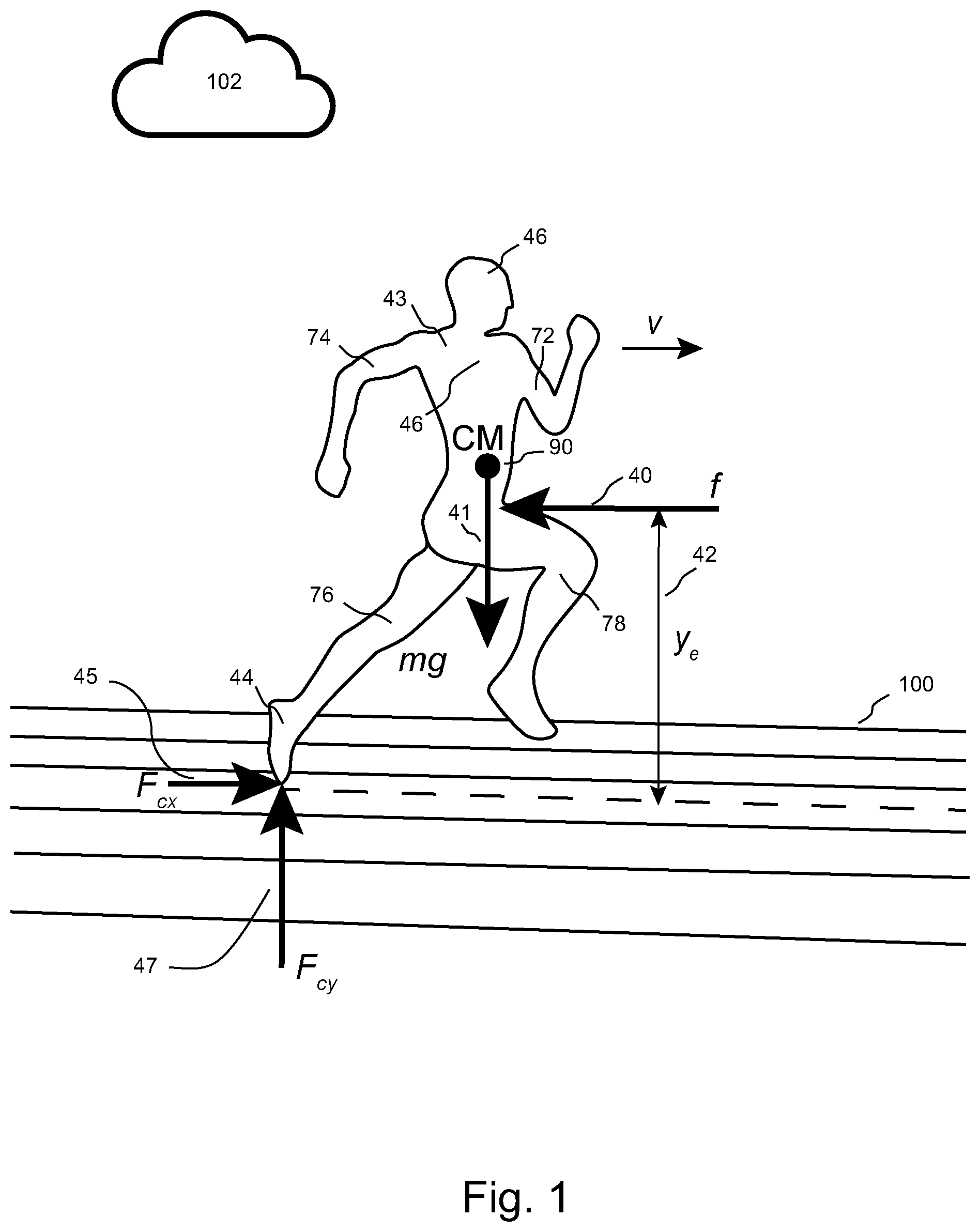 Patent US12569740 — System and method for determining the maximum running speed of a runner and uses thereof — Figure 1