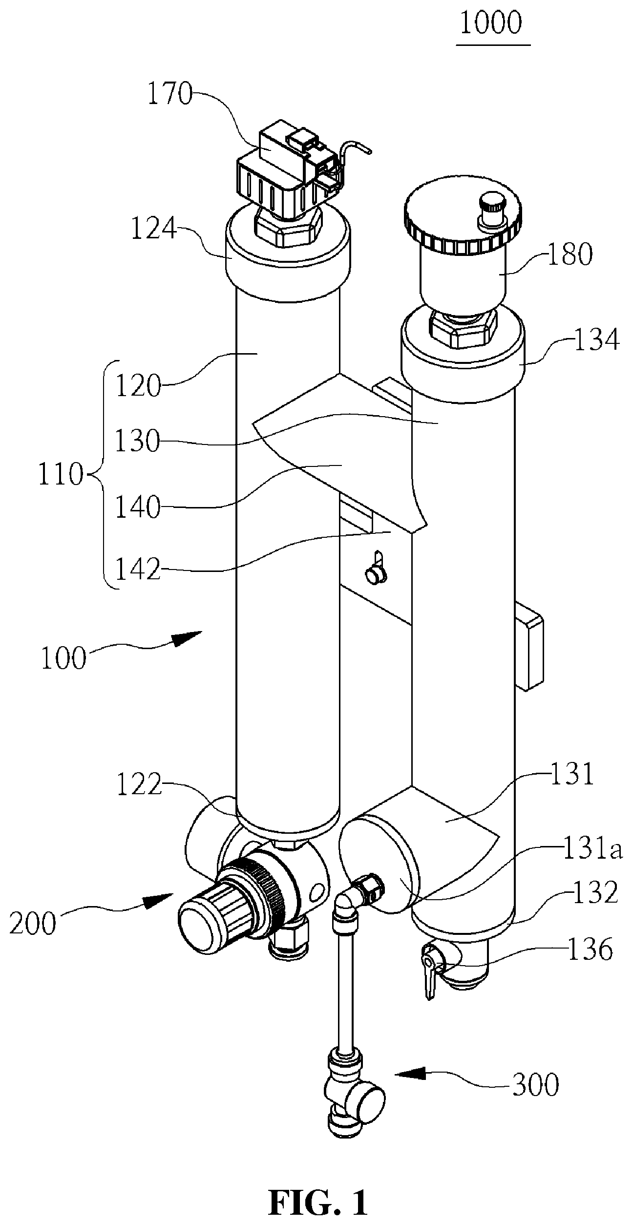 Patent US12569783 — Constant flow conditioner having microbubble removal function — Figure 1