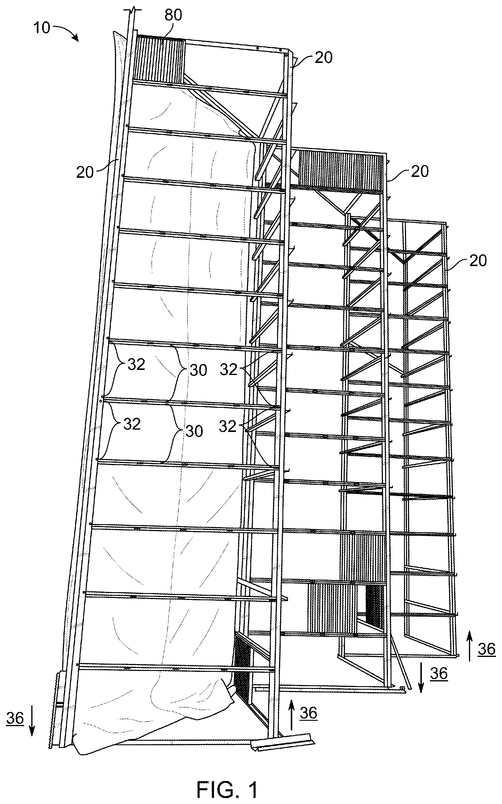 Patent US12569792 — Computer farm ventilation system — Figure 1