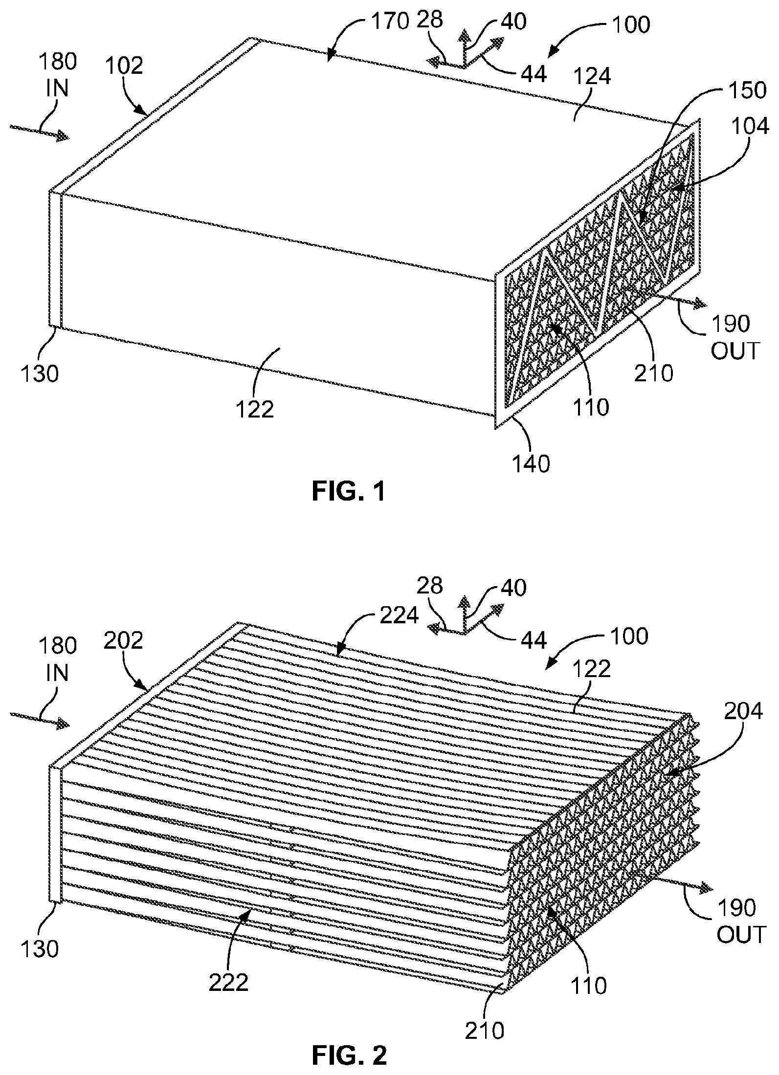 Patent US12569797 — Formed filter media — Figure 1