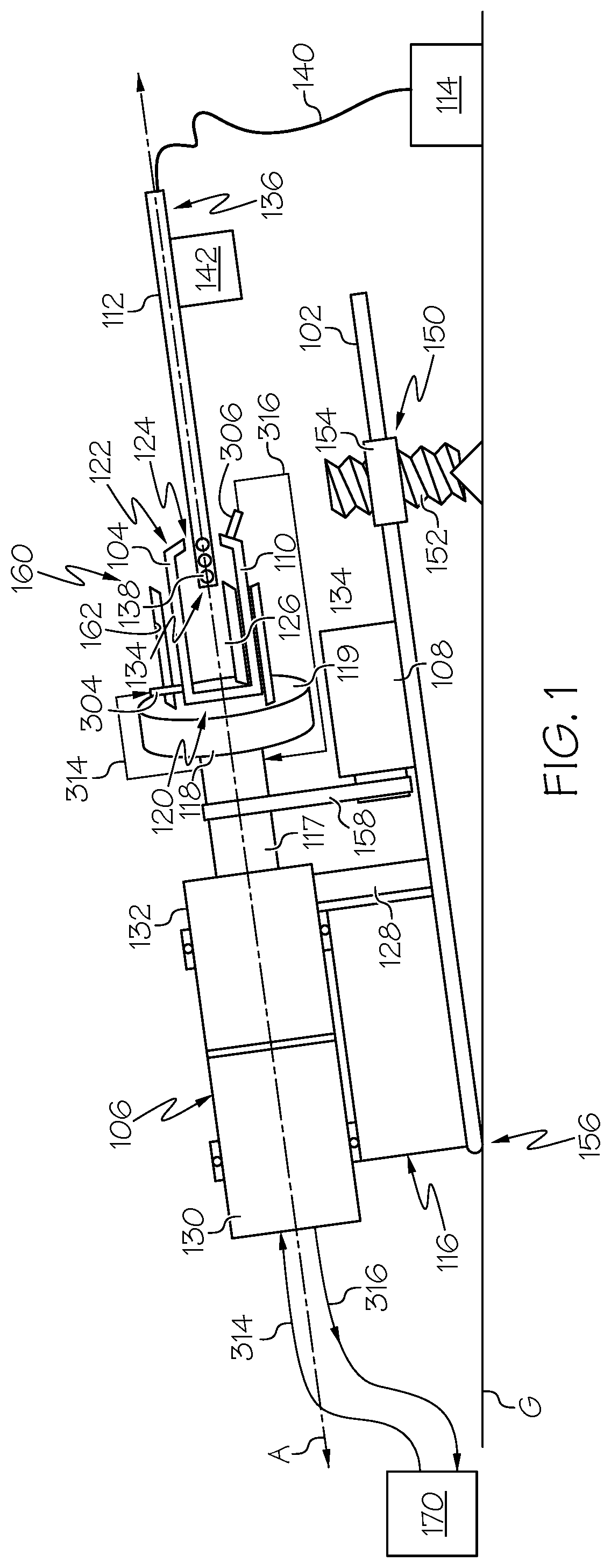 Patent US12569841 — Rotary evaporator and method for catalyst preparation — Figure 1