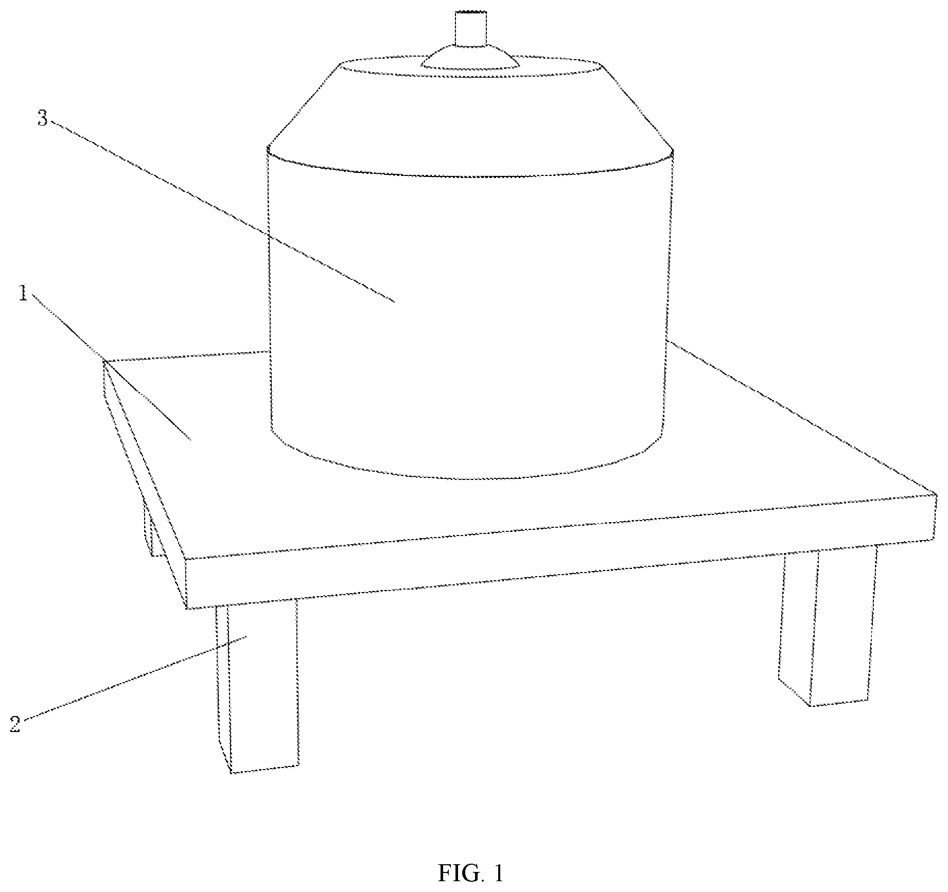 Patent US12569855 Figure 1 – Nano pulverizing device for processing reconstituted rice flour