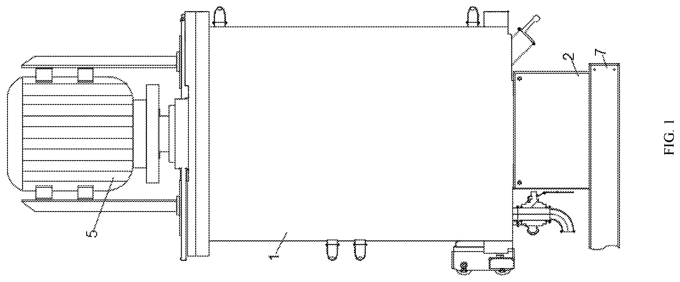 Patent US12569856 — Nano-sand mill with static discharge at tail end of turbine — Figure 1