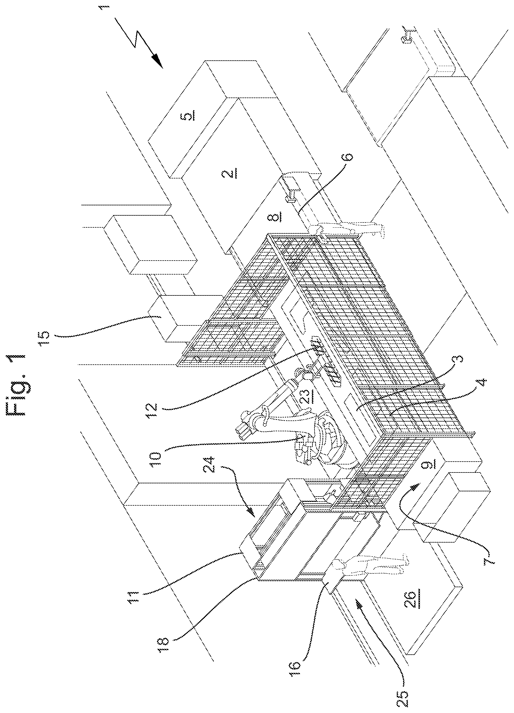 Patent US12569886 — Device and method for sorting plies — Figure 1