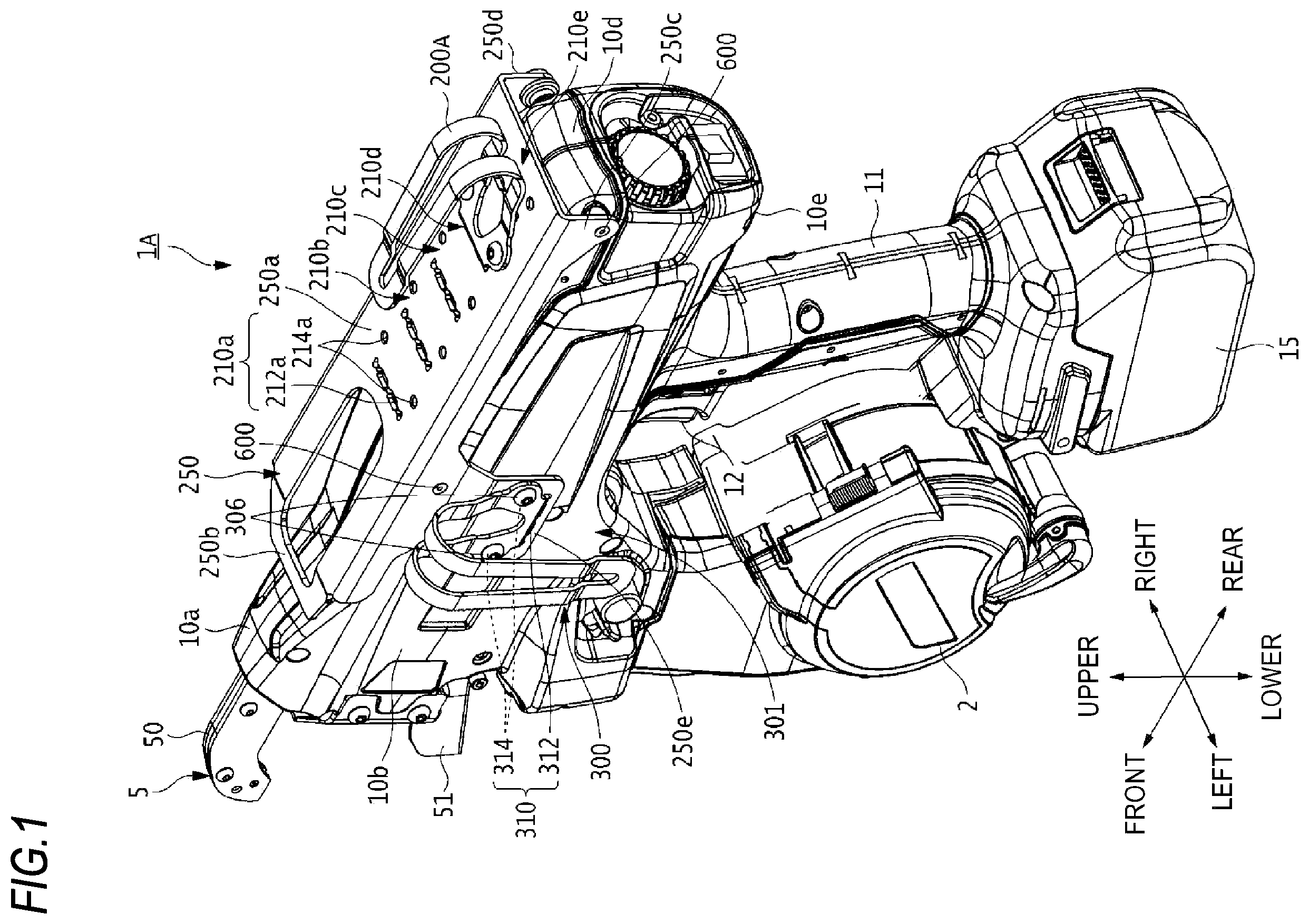Patent US12569905 — Tool and binding machine — Figure 1