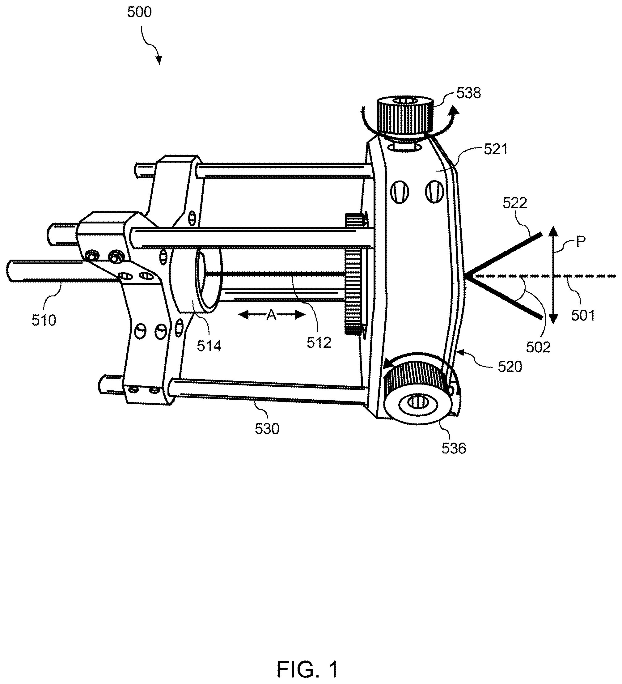 Patent US12569913 — Energy beam directing device — Figure 1