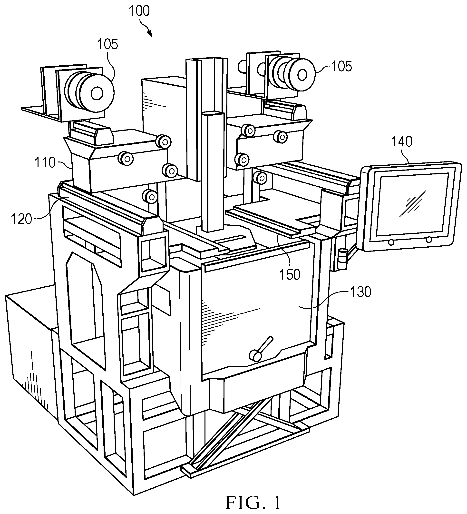 Patent US12569922 Figure 1 – Submerged fast wire electrical discharge machining