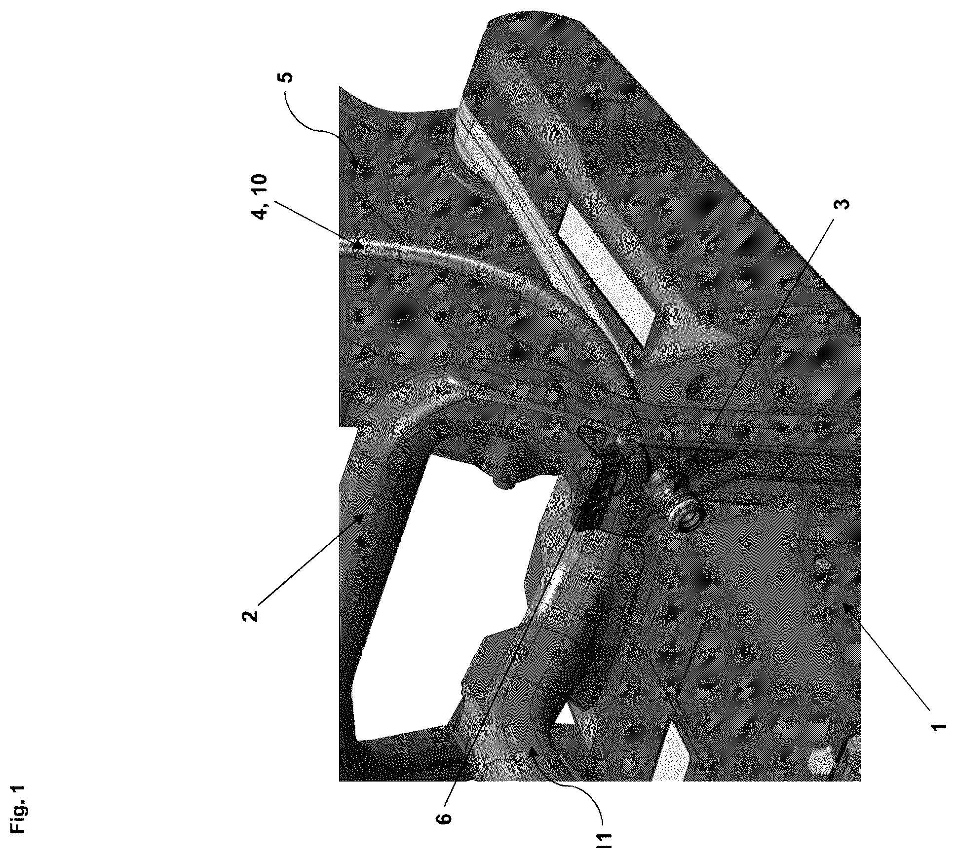 Patent US12569955 — Power tool having a front handle and a regulating unit — Figure 1