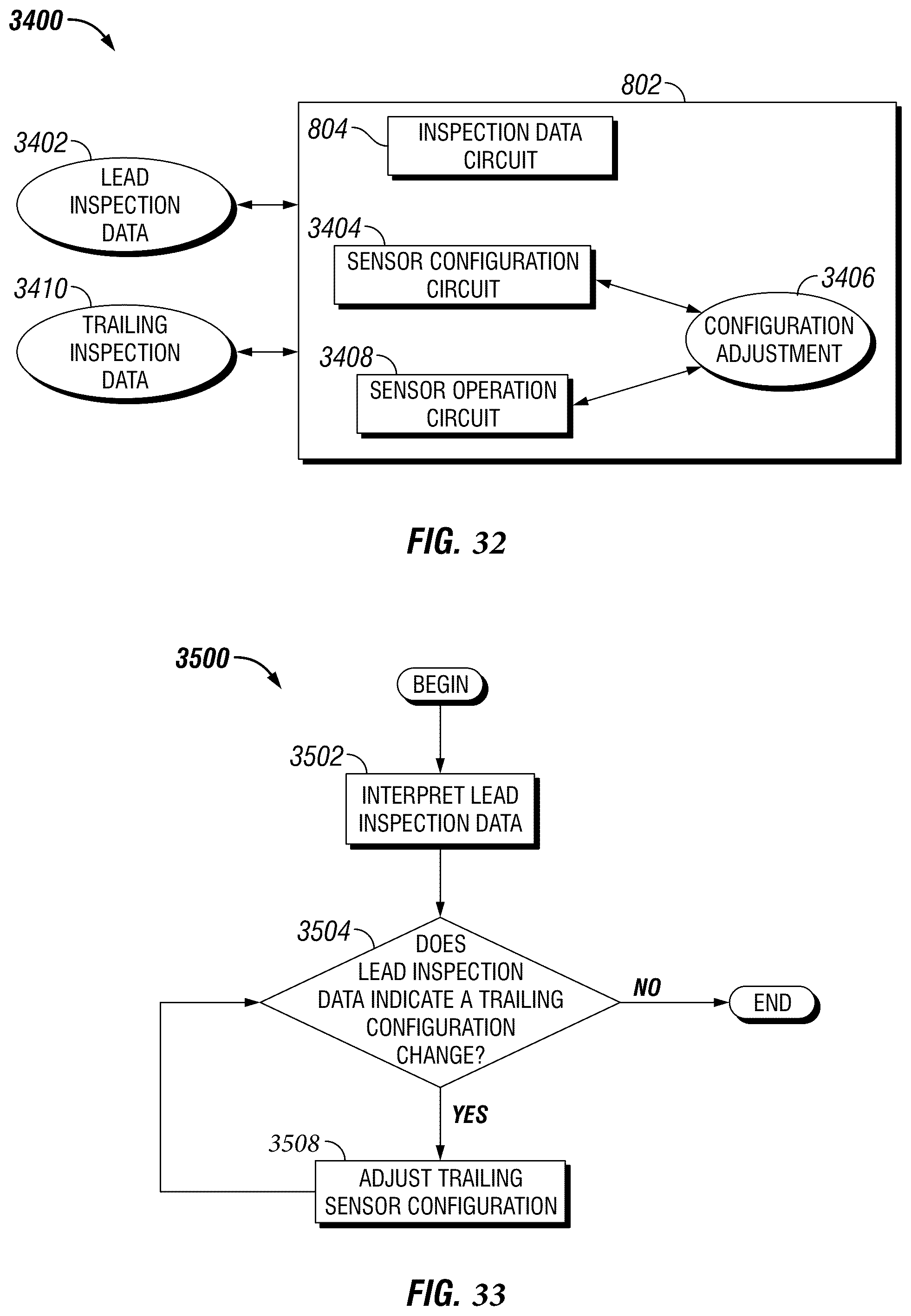 Patent US12569979 Figure 20 – Inspection robot with offset sled mounts for inspecting thick assets