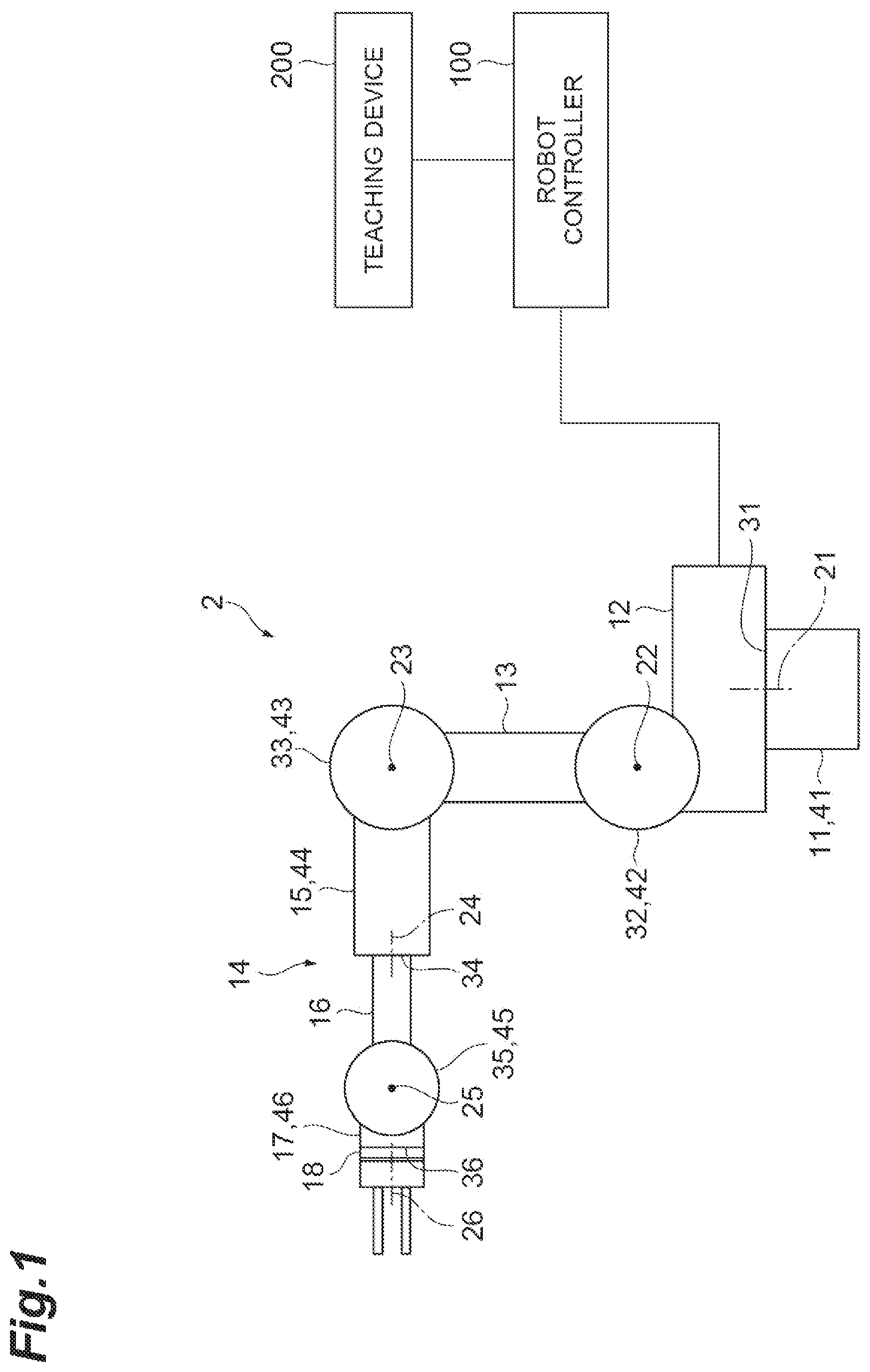 Patent US12569995 — Path generation for manual robot teaching — Figure 1