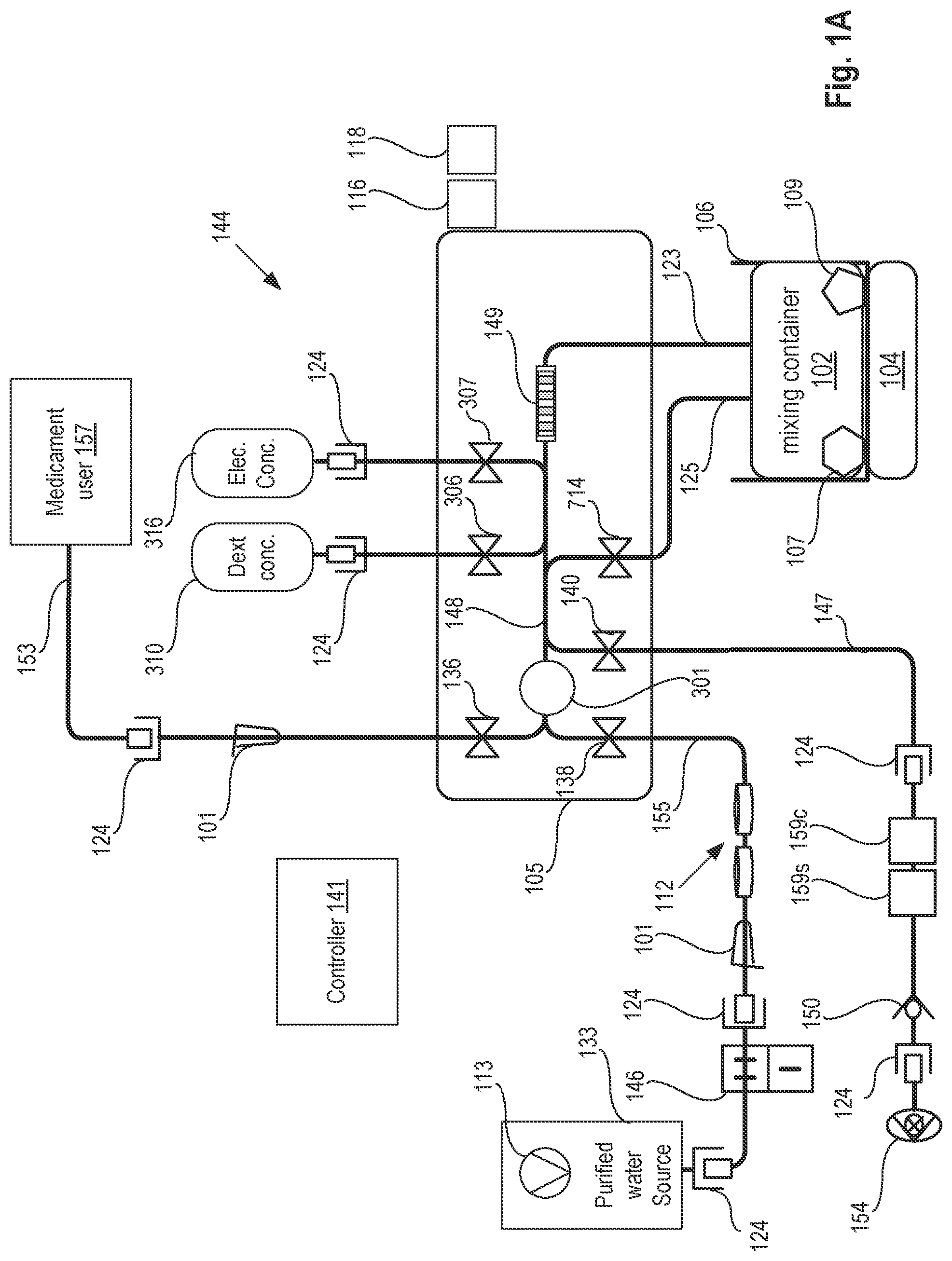 Patent US12576195 — Medicament preparation devices, methods, and systems — Figure 1