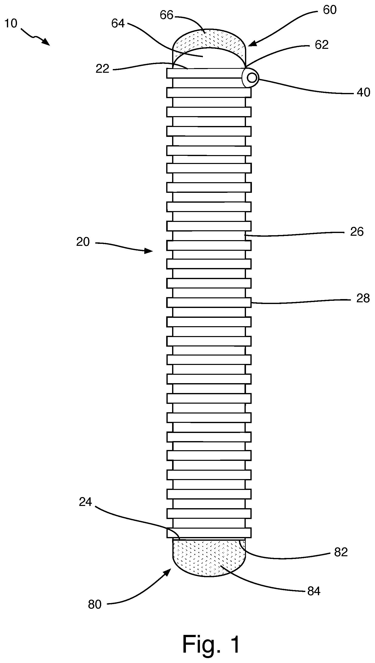 Patent US12576209 Figure 1 – Housing for hypodermic device