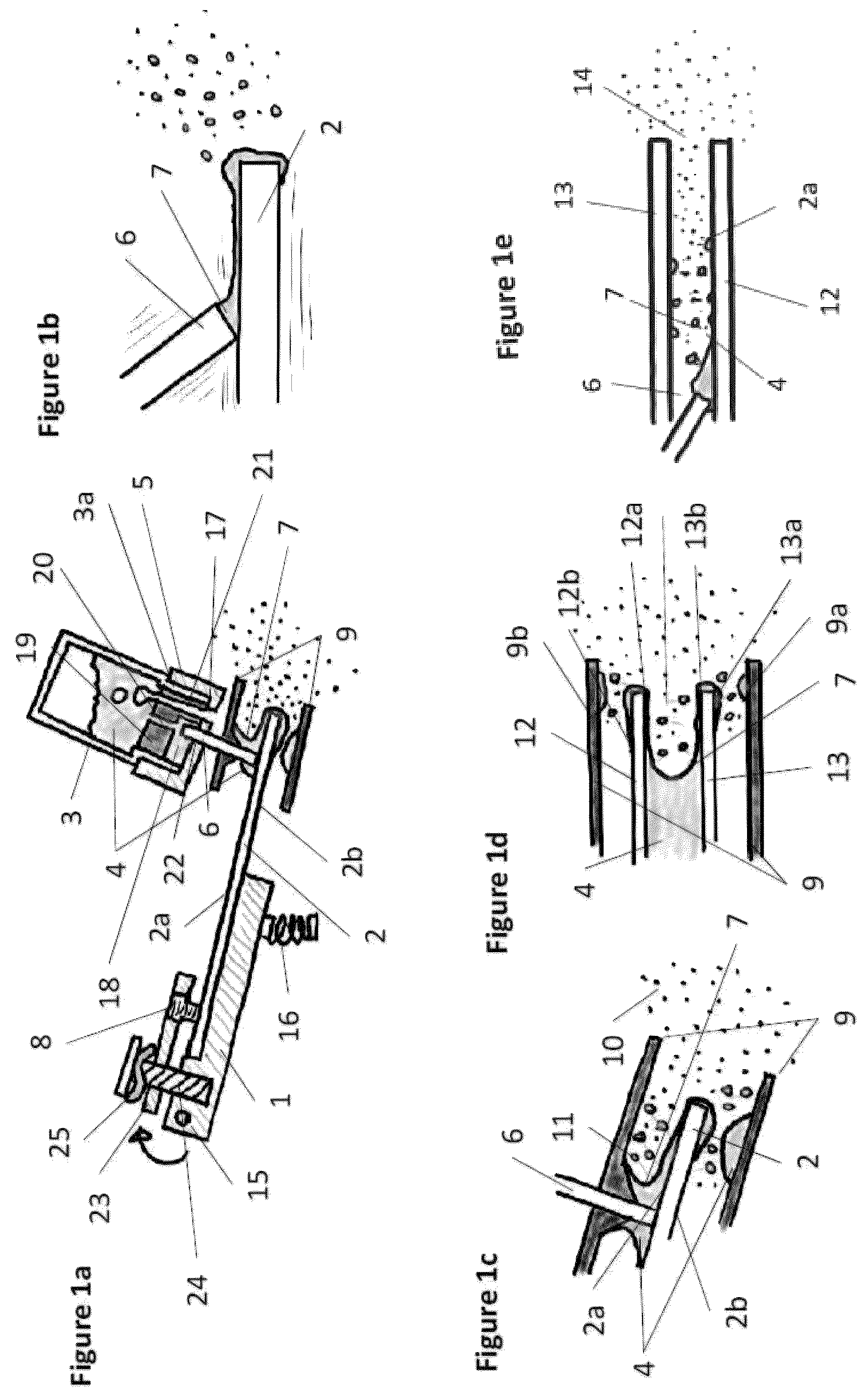 Patent US12576217 — Multi surface acoustic nebuliser — Figure 1