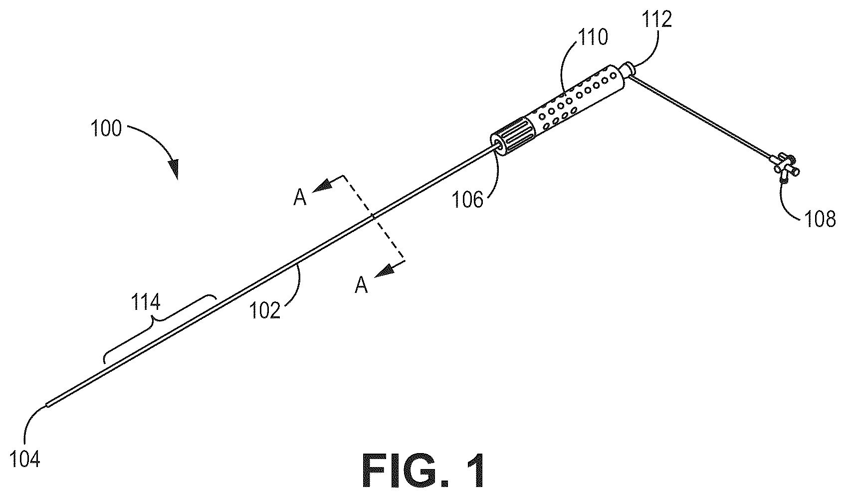 Patent US12576239 — Catheter shaft with flouropolymer inner liner and related methods — Figure 1