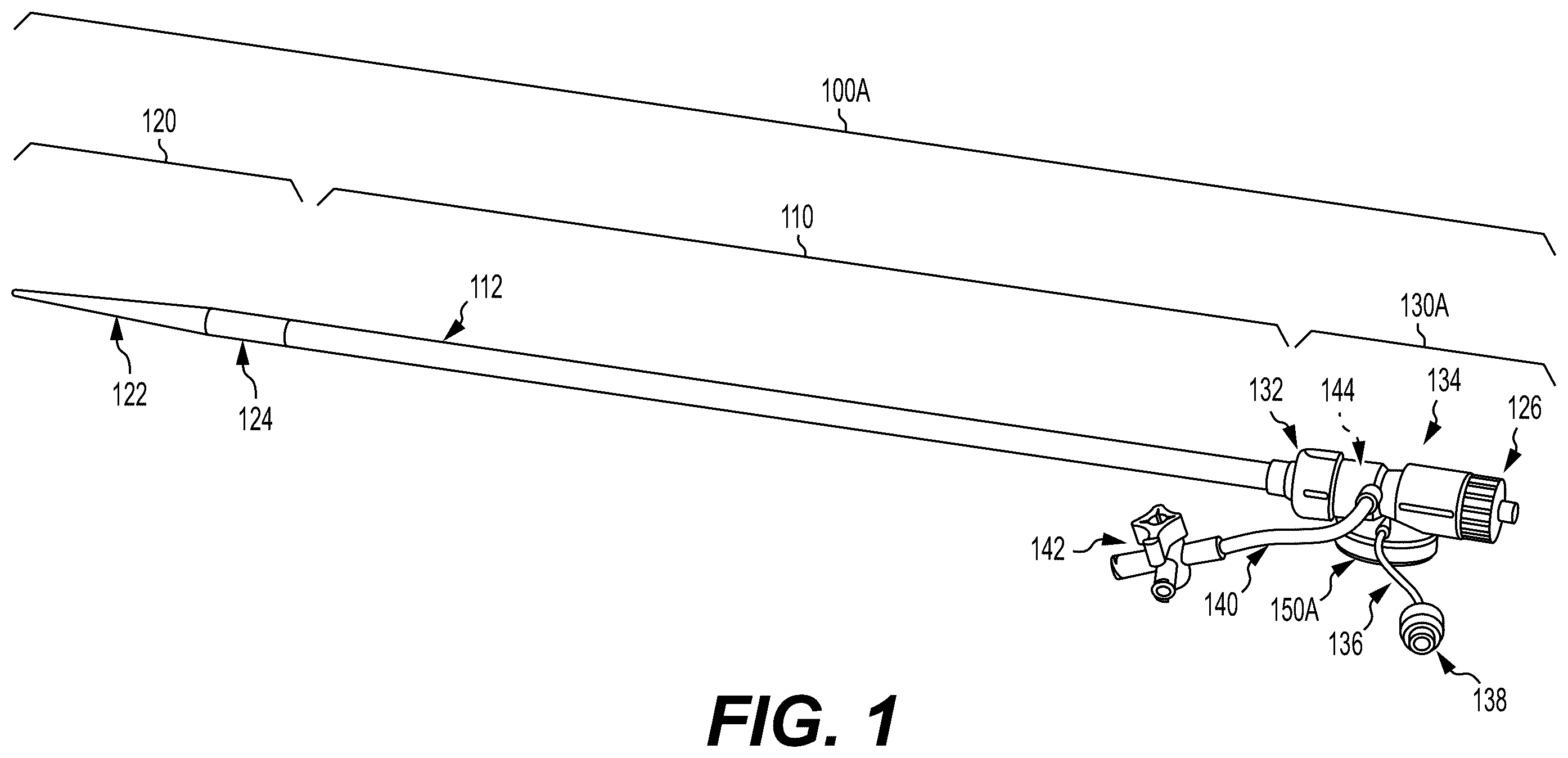 Patent US12576247 Figure 1 – Introducer sheath systems and methods