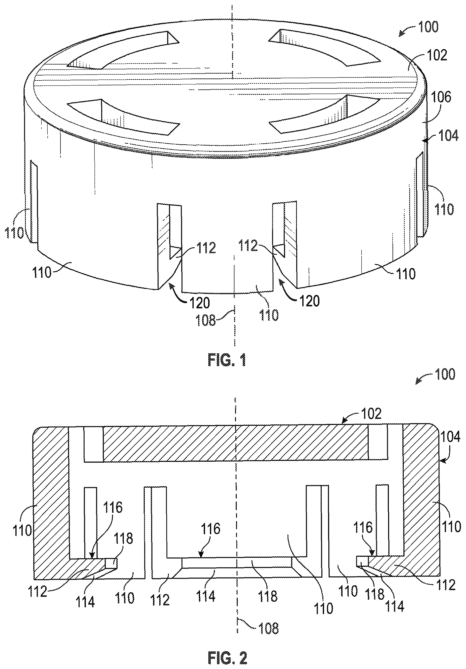 Patent US12576257 — Tamper-resistant cap — Figure 1