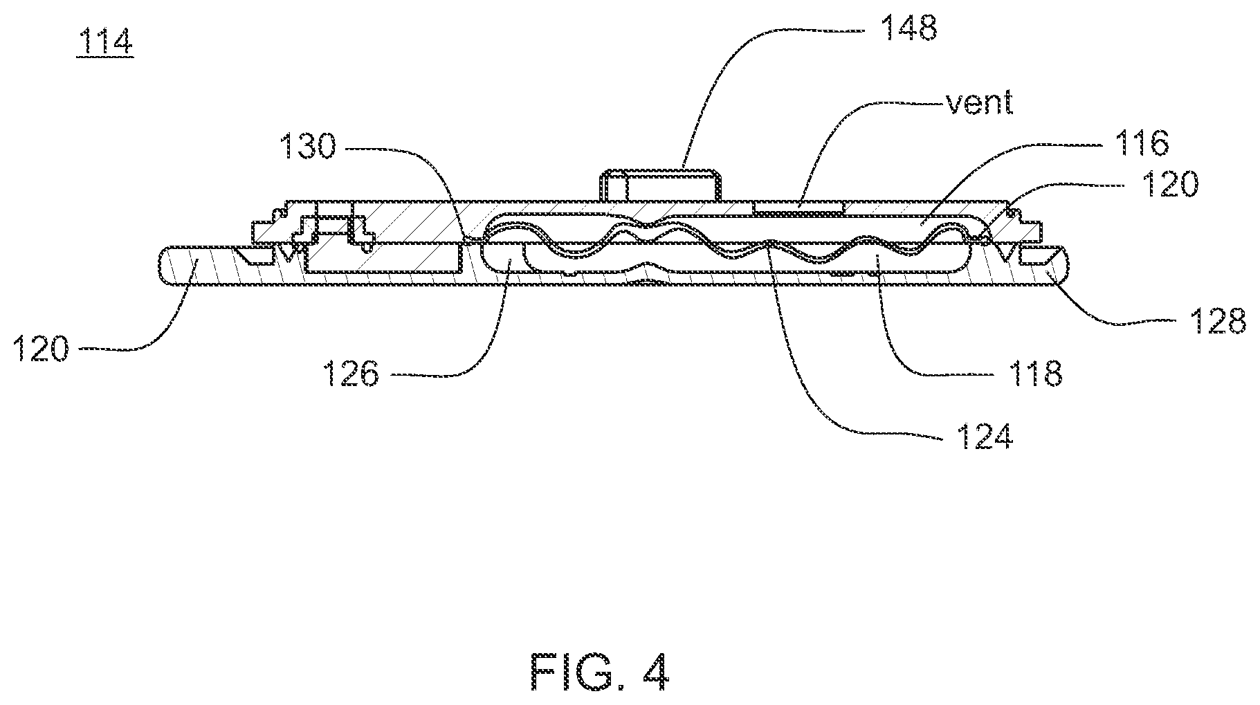 Patent US12576258 Figure 3 – Infusion pump assembly