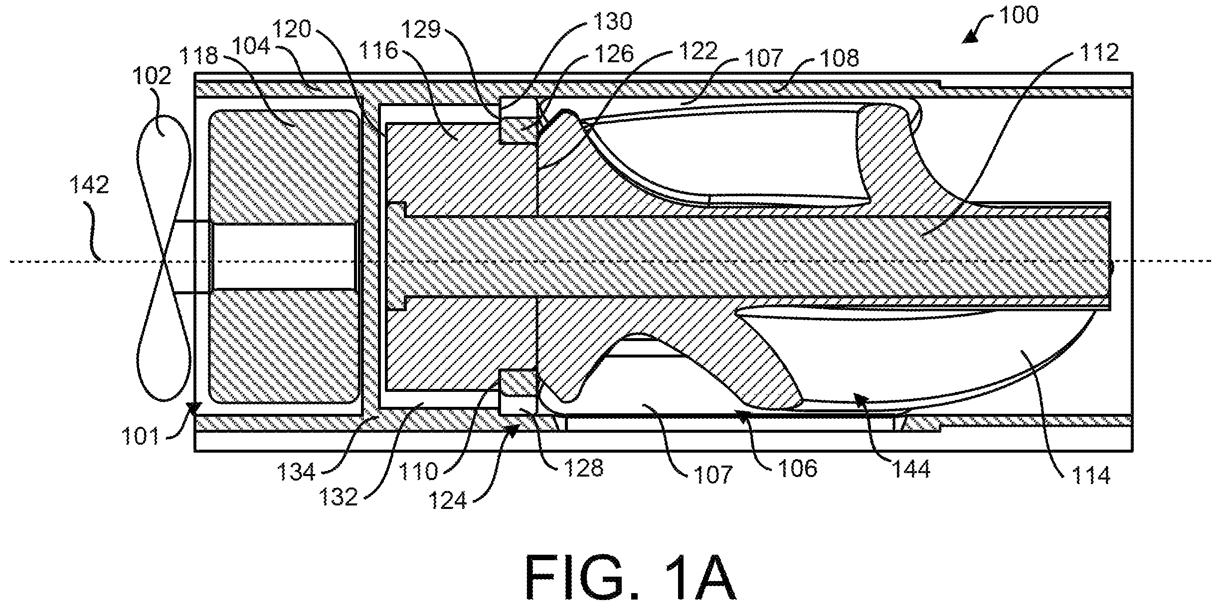 Patent US12576262 — Magnetic propulsion and bearing for a hemodynamic support pump — Figure 1