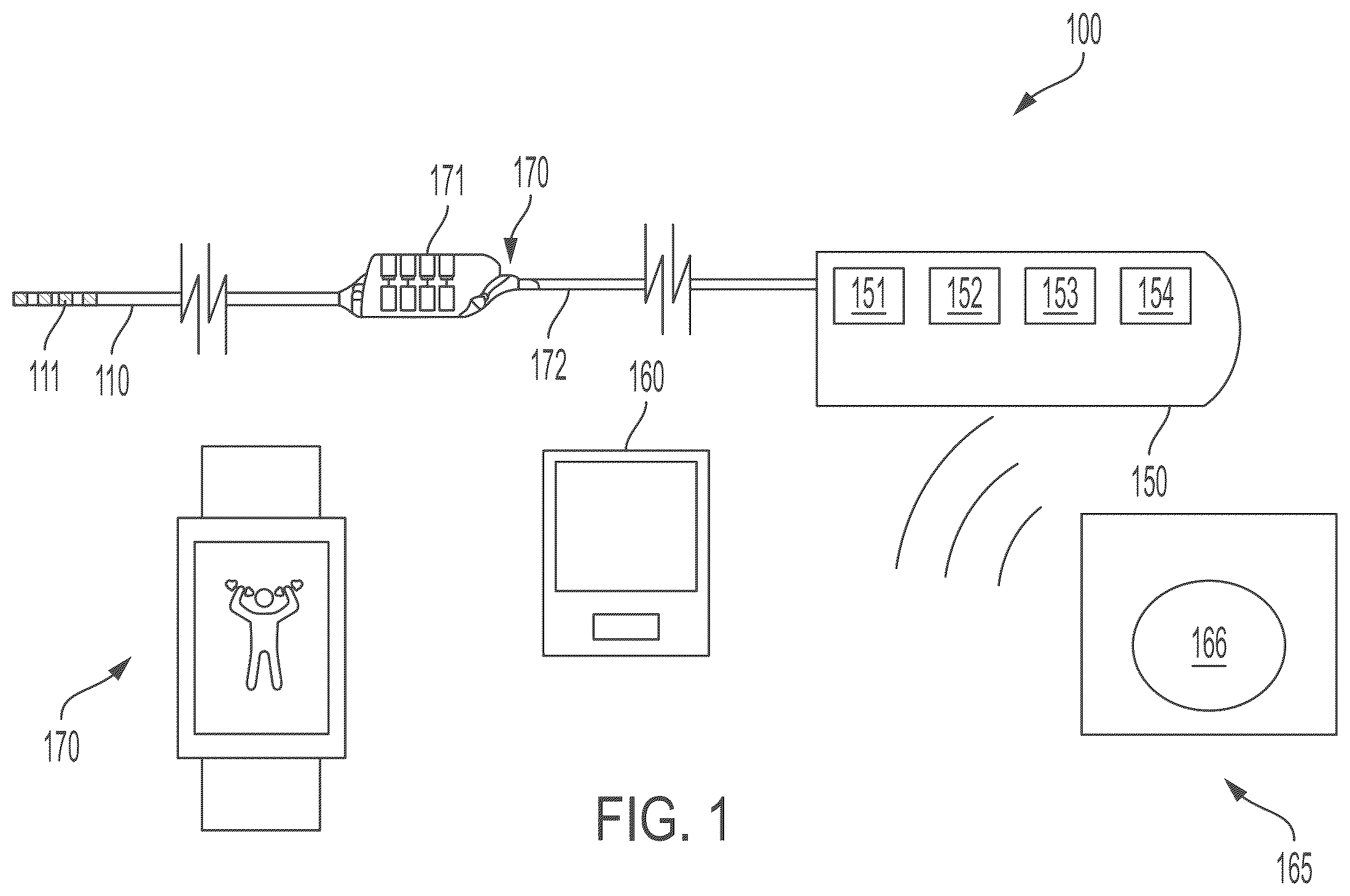 Patent US12576275 — System and method for controlling neurostimulation according to user activity and automated balancing of stimulation program duration — Figure 1