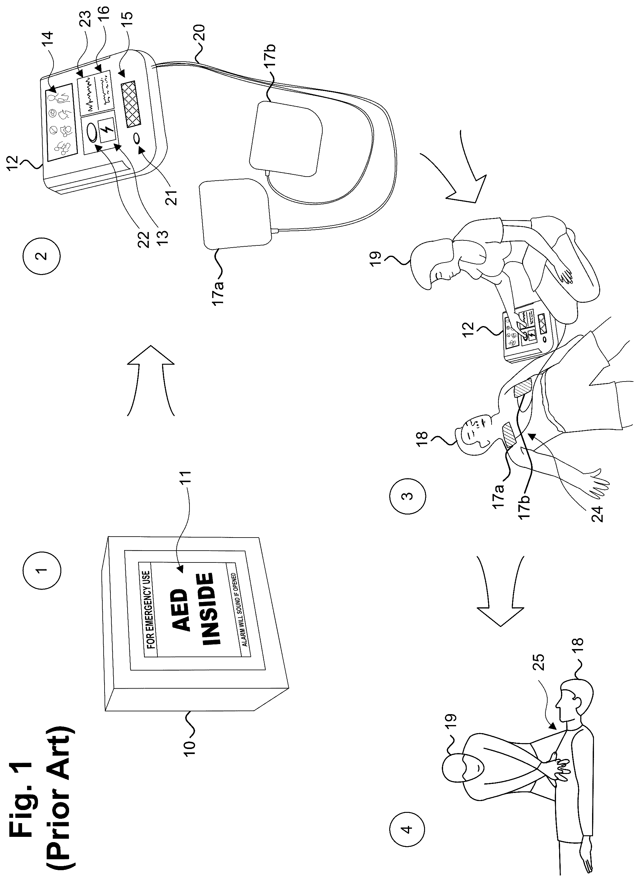 Patent US12576281 — Defibrillator designed for high-reliability operation — Figure 1