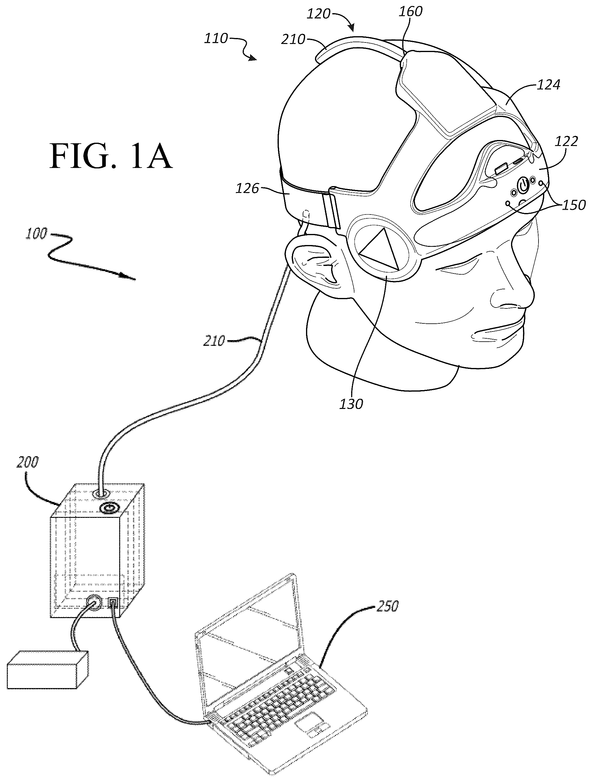 Patent US12576289 — Systems and methods for reliable replacement of ultrasound neuromodulation wearables — Figure 1