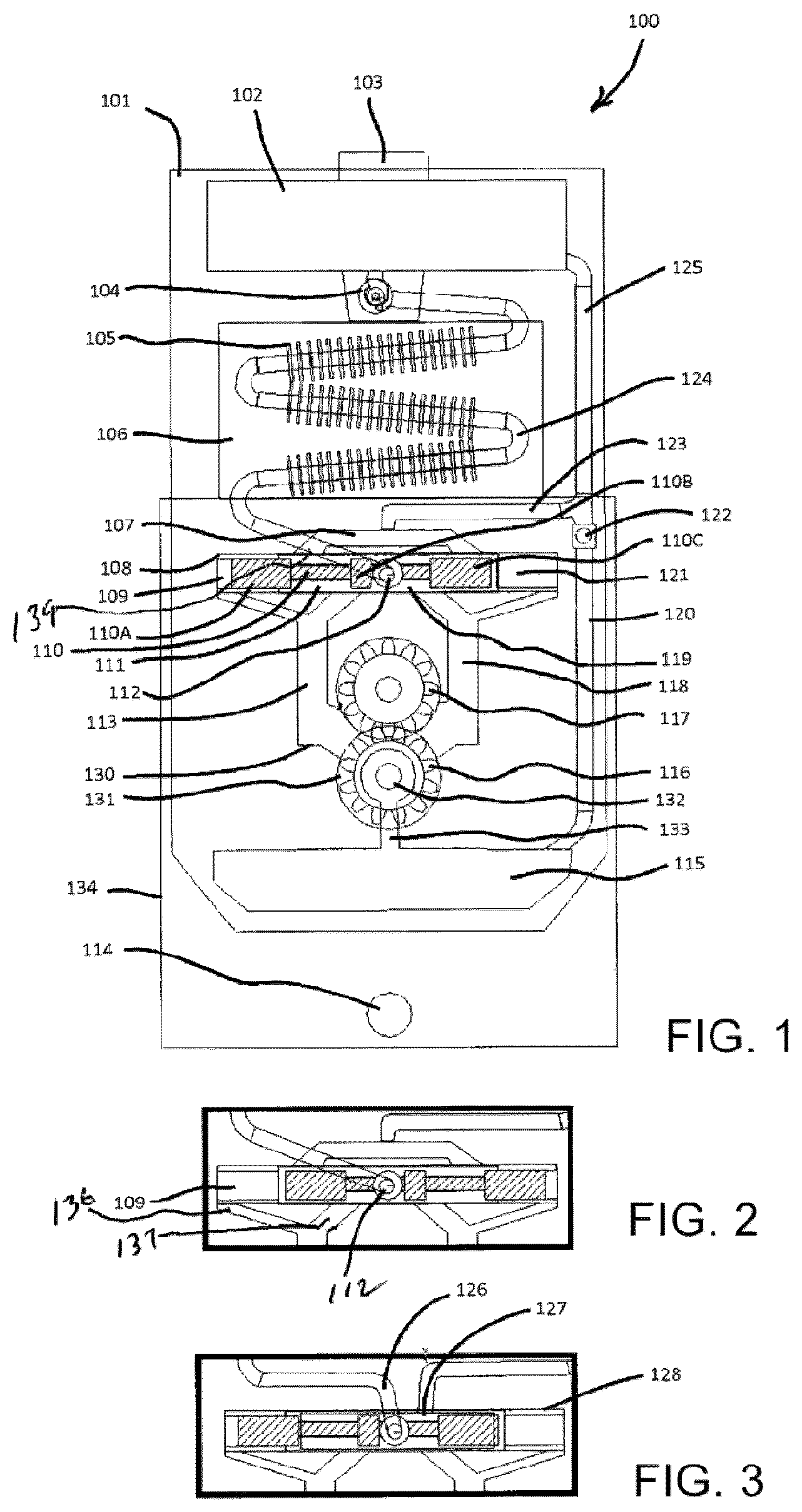 Patent US12576301 — Resistance brake device for an exercise machine — Figure 1
