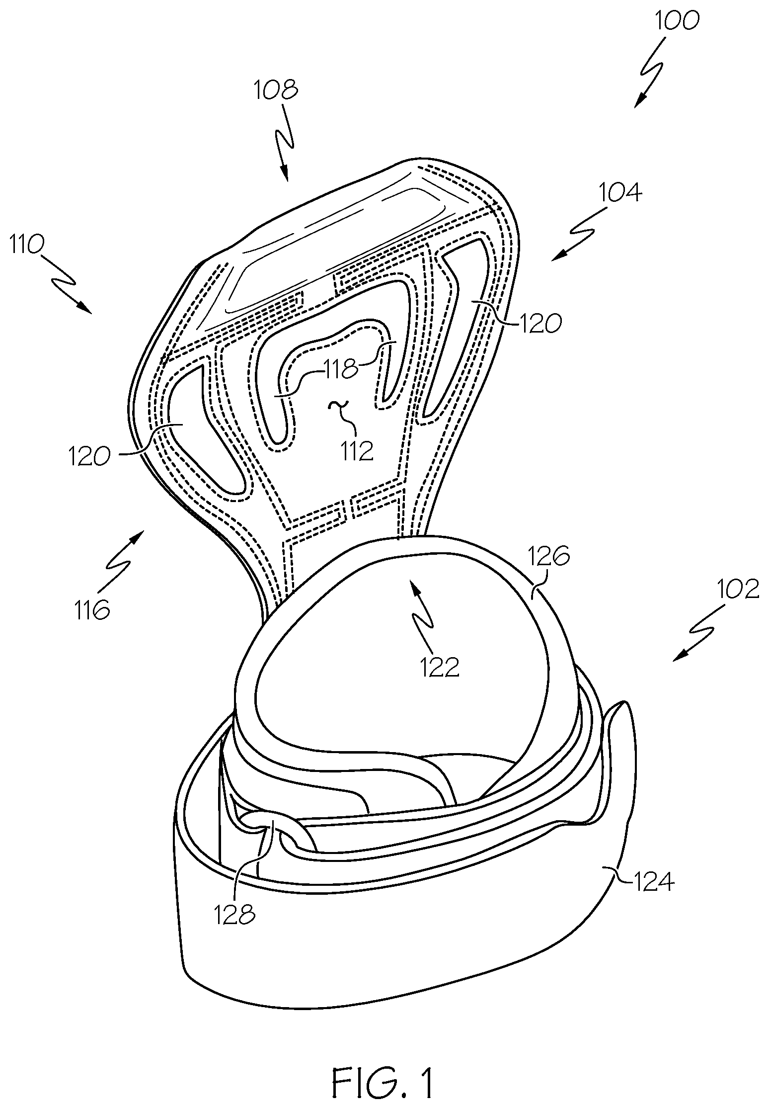 Patent US12576303 — Weightlifting grip device — Figure 1
