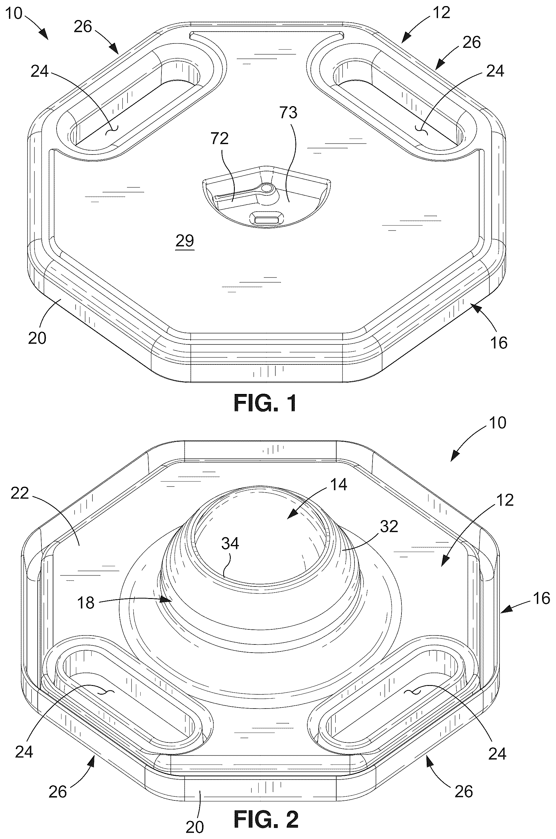 Patent US12576305 Figure 1 – Exercise device