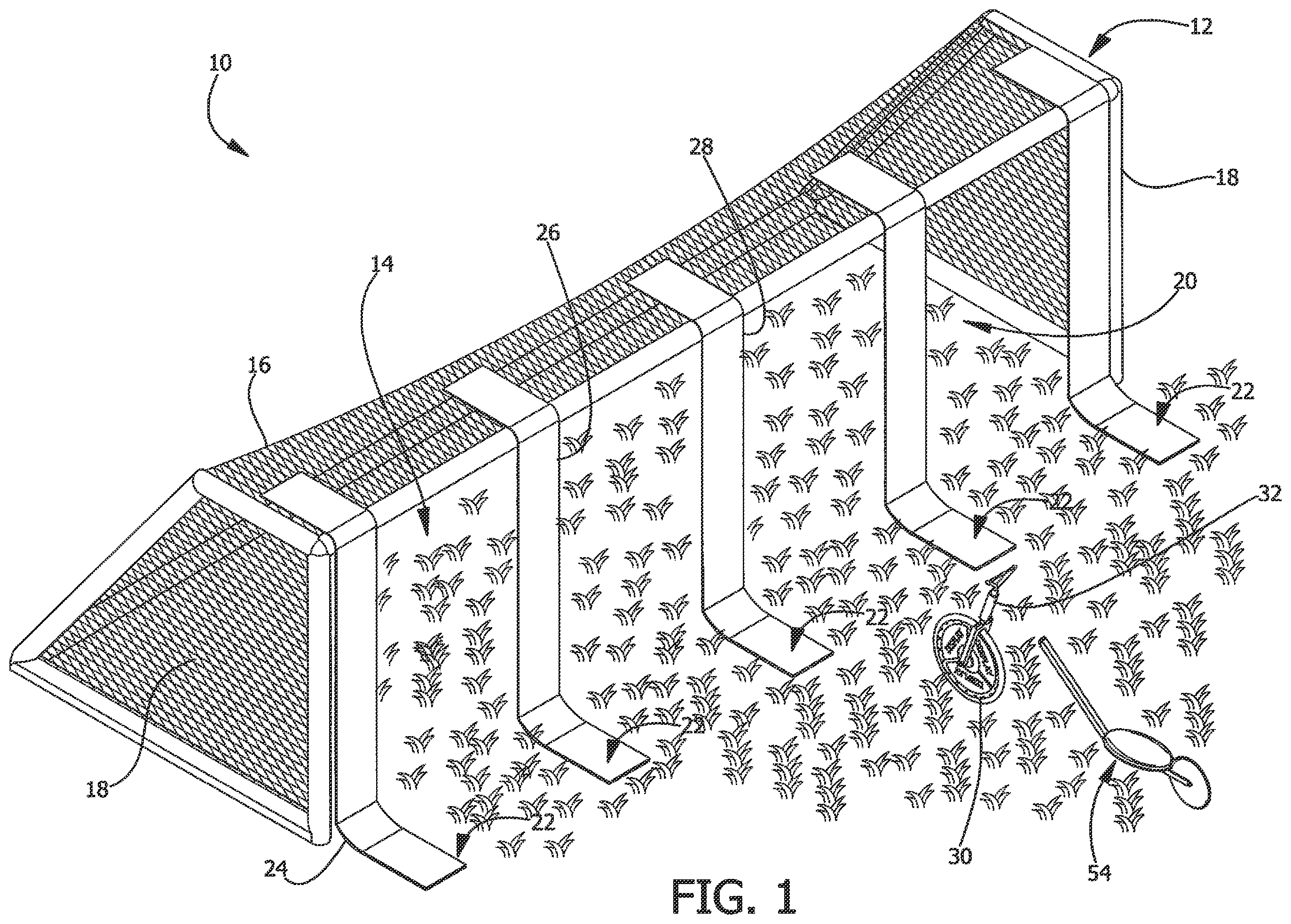 Patent US12576330 — Sports game system — Figure 1