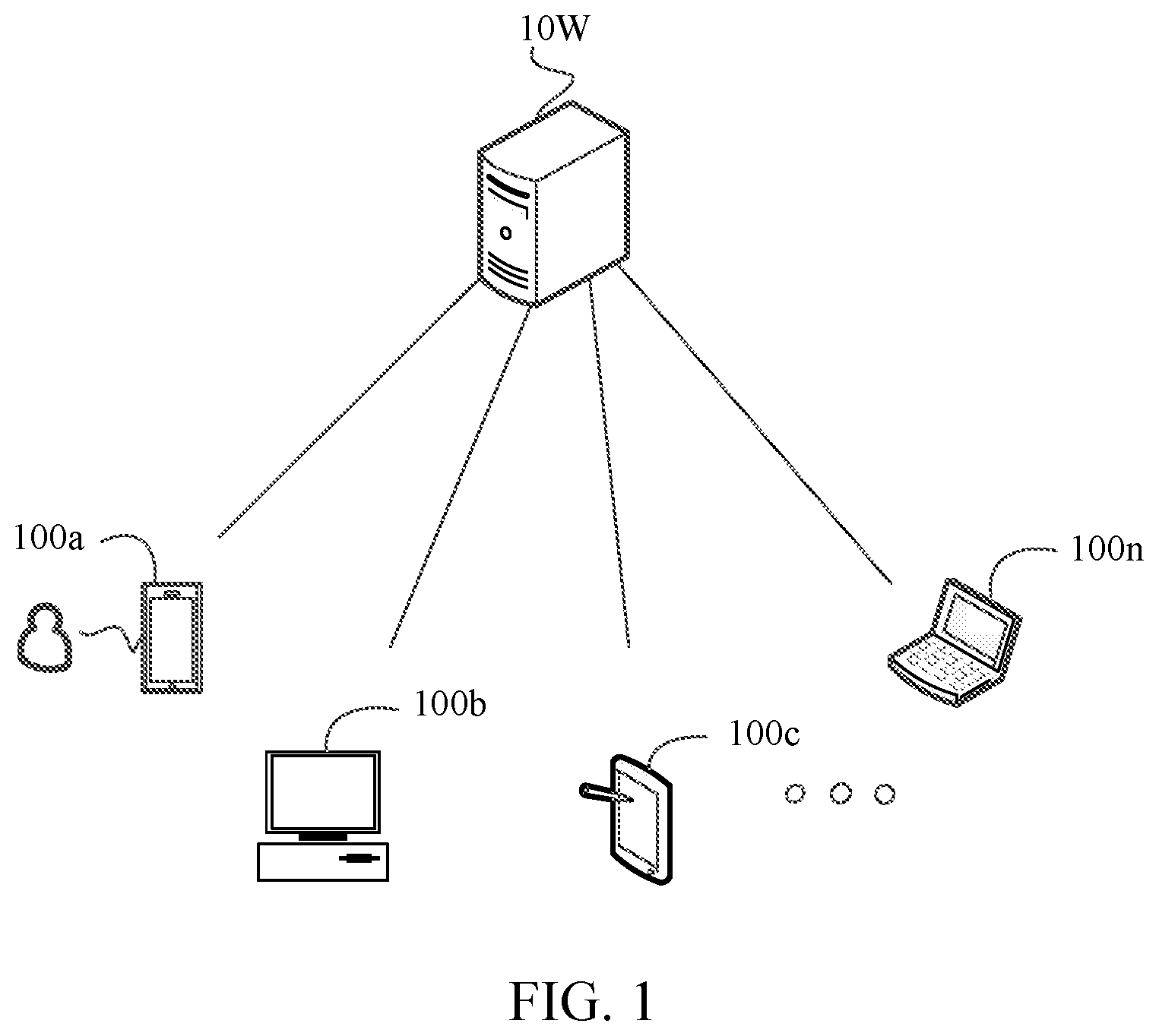Patent US12576335 — Selective game logic processing by a game server — Figure 1