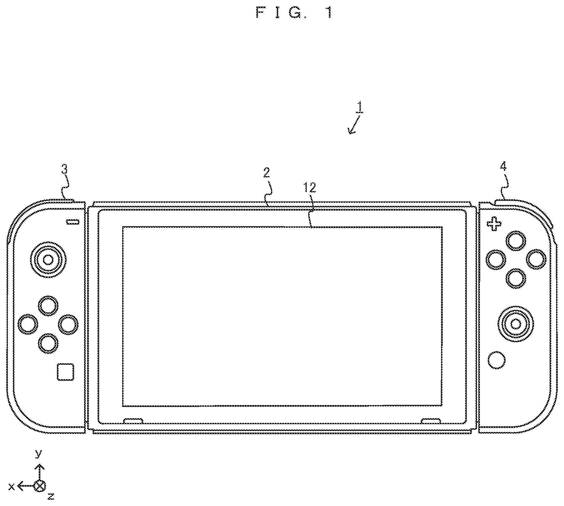 Patent US12576337 — Computer-readable non-transitory storage medium having information processing program stored therein, information processing system, and information processing method — Figure 1