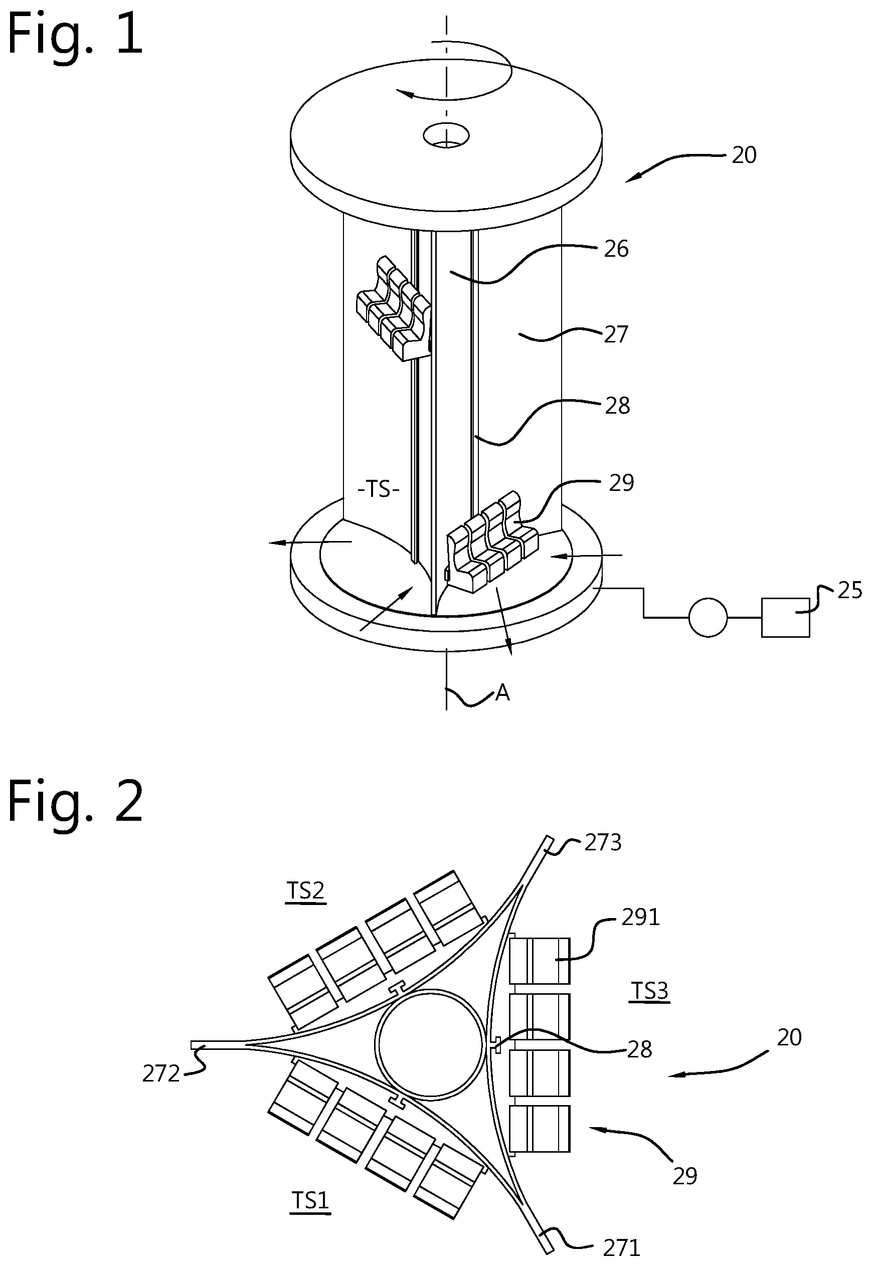 Patent US12576340 — Amusement system for showing an event in a scene room — Figure 1
