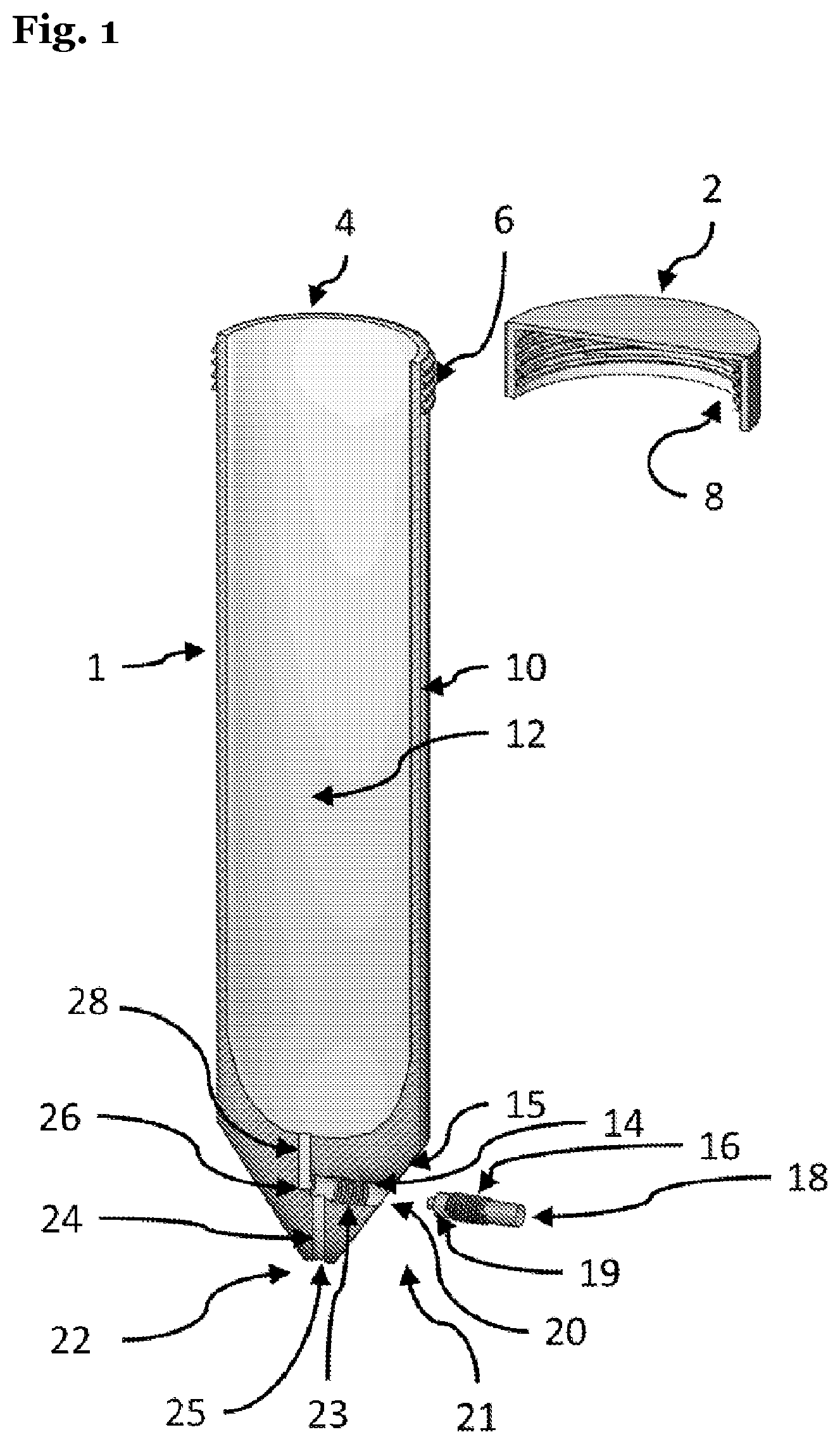 Patent US12576346 — Phase separating tube — Figure 1